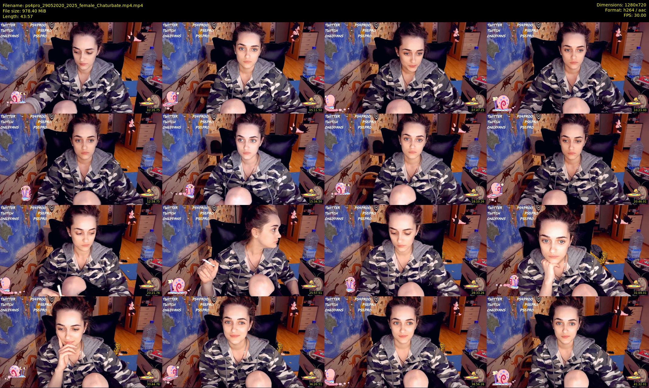 ps4pro — 44 minute Chaturbate female cam show recording, 720p, May 29, 2020