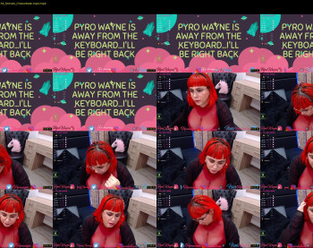 pyrowayne — 13 minute Chaturbate female cam show recording, 720p, May 30, 2020
