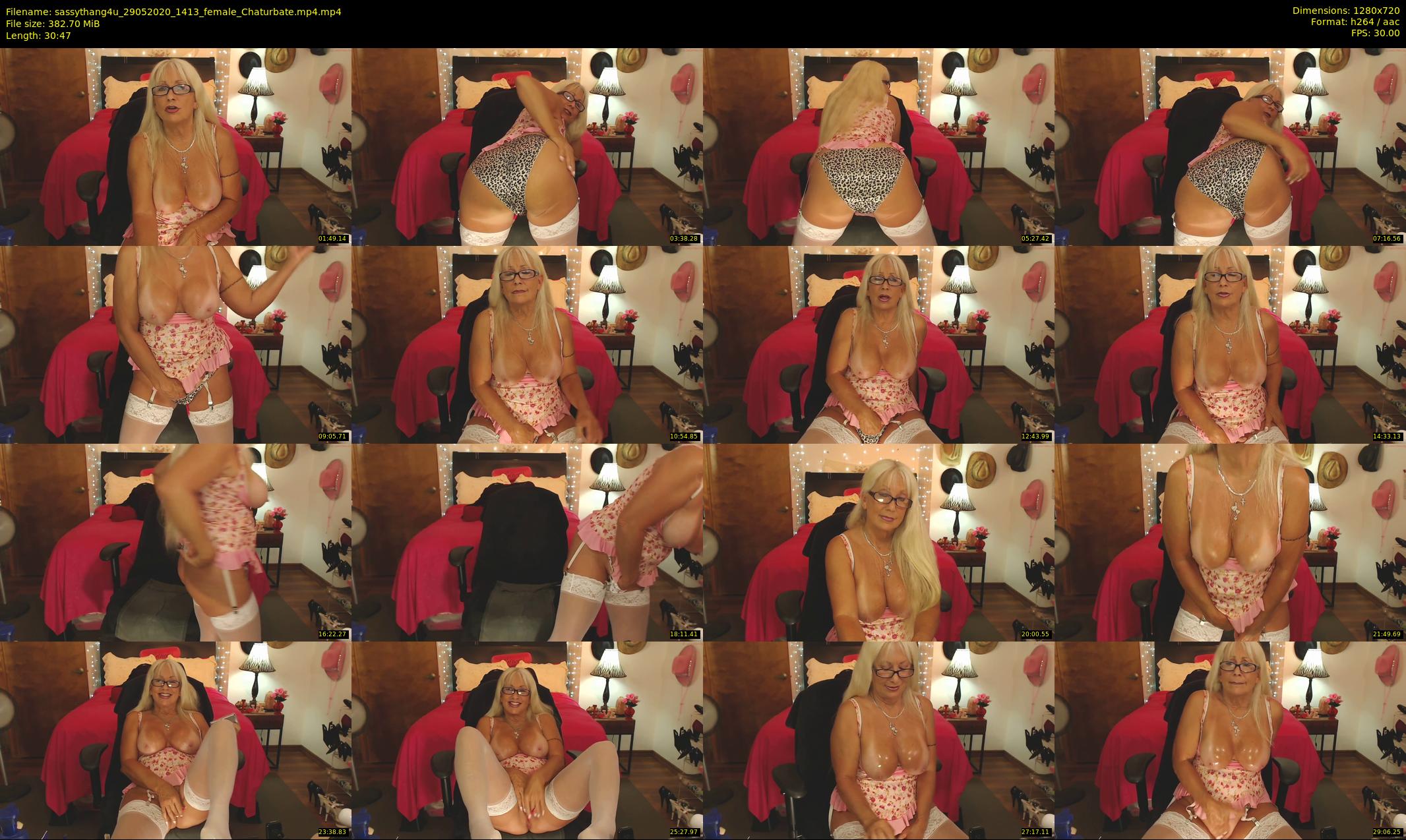 sassythang4u — 31 minute Chaturbate female cam show recording, 720p, May 29, 2020
