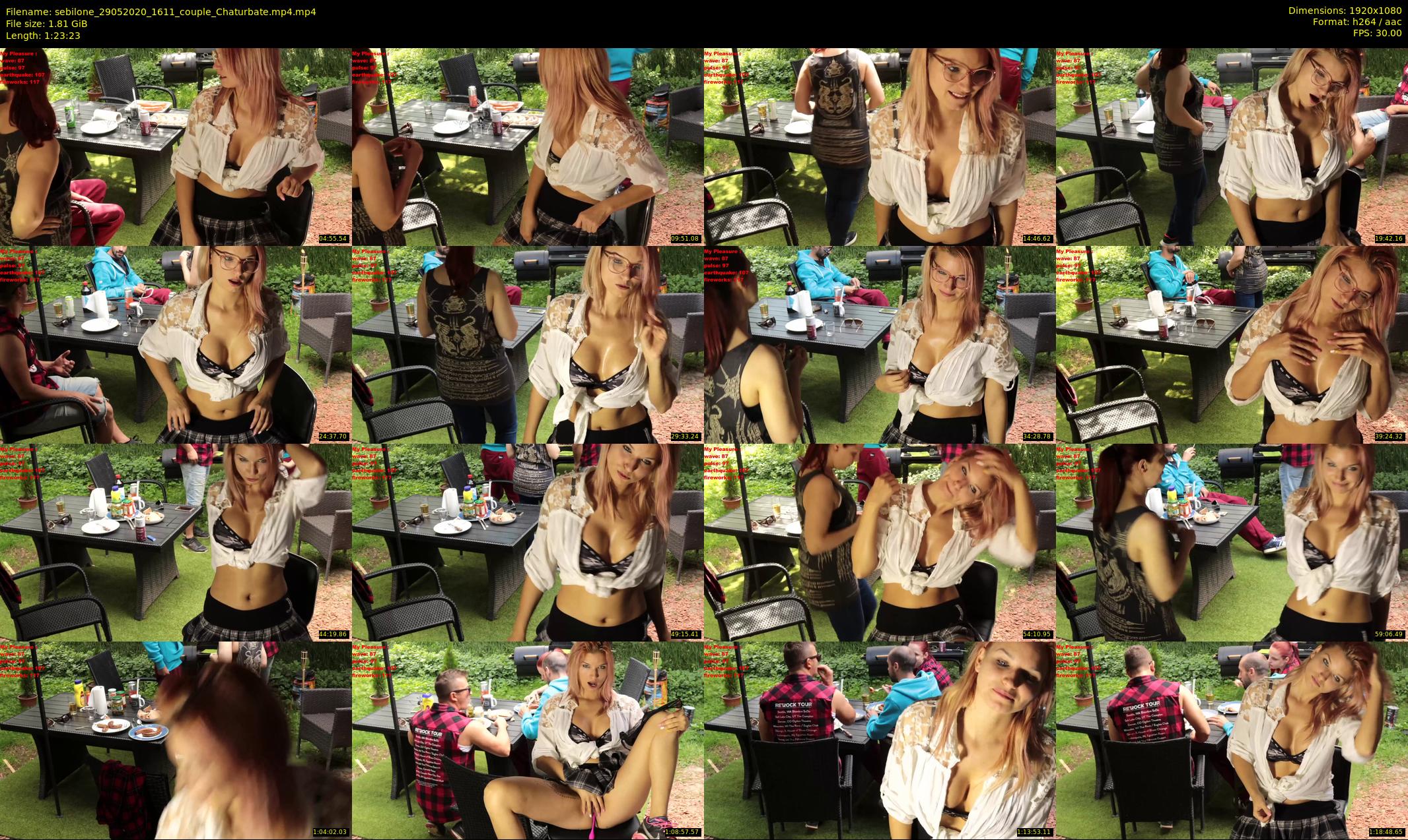 sebilone — 84 minute Chaturbate couple cam show recording, 1080p, May 29, 2020