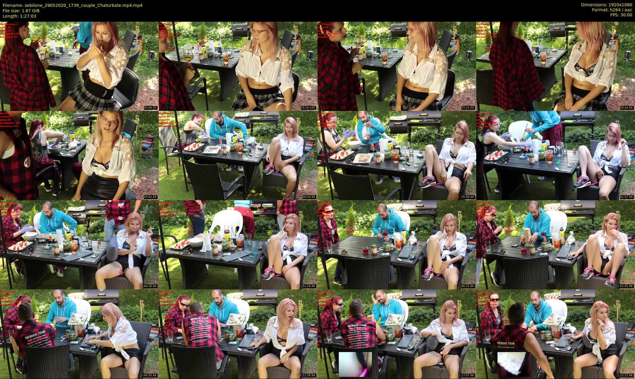 sebilone — 88 minute Chaturbate couple cam show recording, 1080p, May 29, 2020