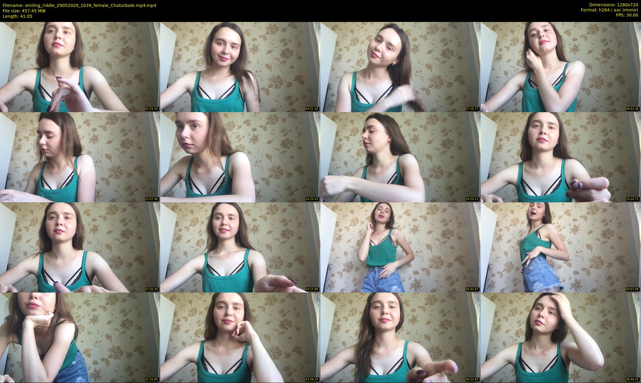 smiling_riddle — 42 minute Chaturbate female cam show recording, 720p, May 29, 2020