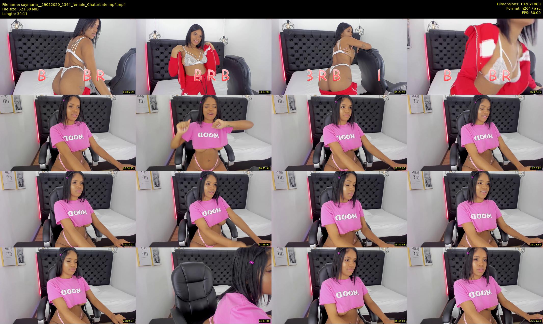 soymaria_ — 31 minute Chaturbate female cam show recording, 1080p, May 29, 2020