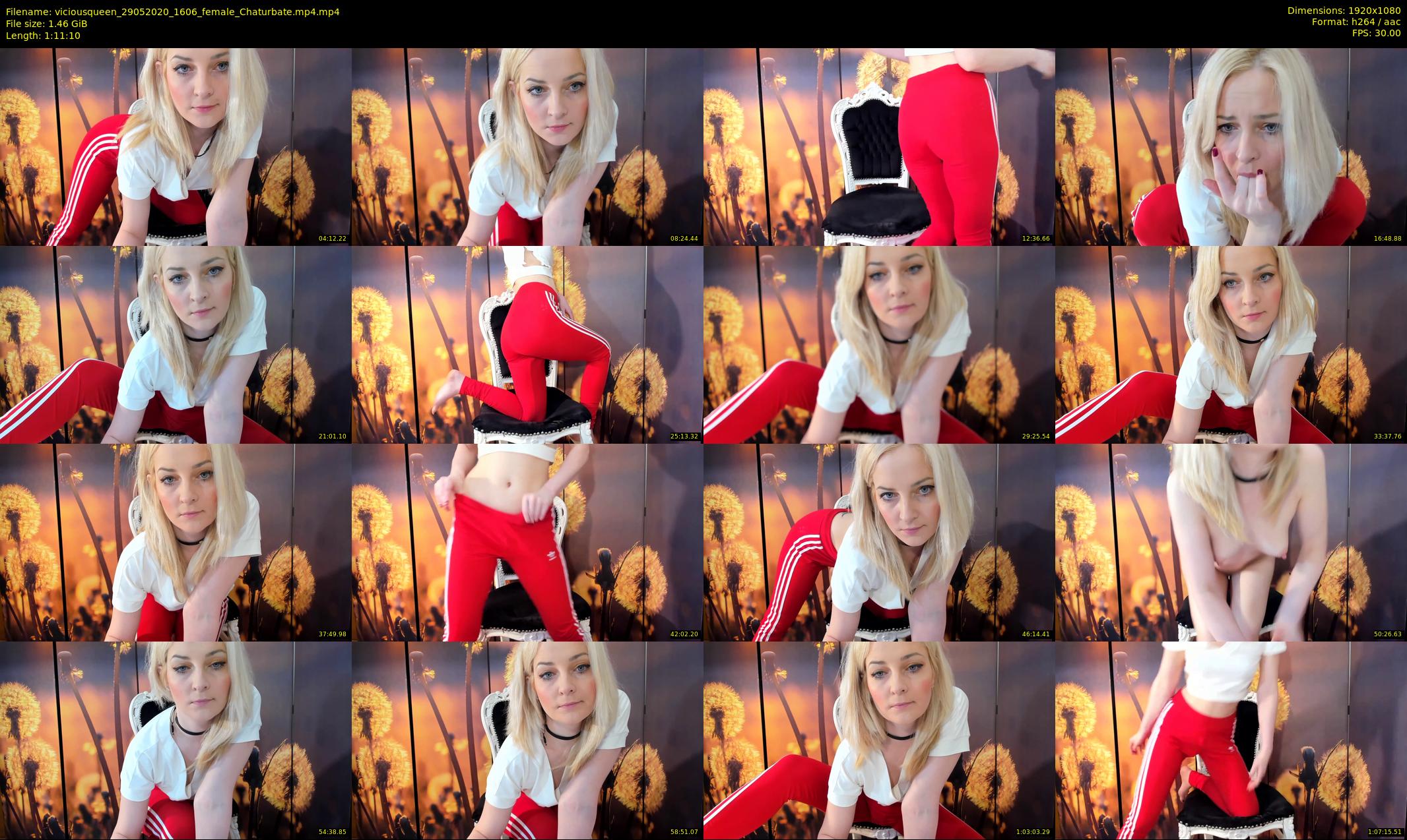 viciousqueen — 72 minute Chaturbate female cam show recording, 1080p, May 29, 2020