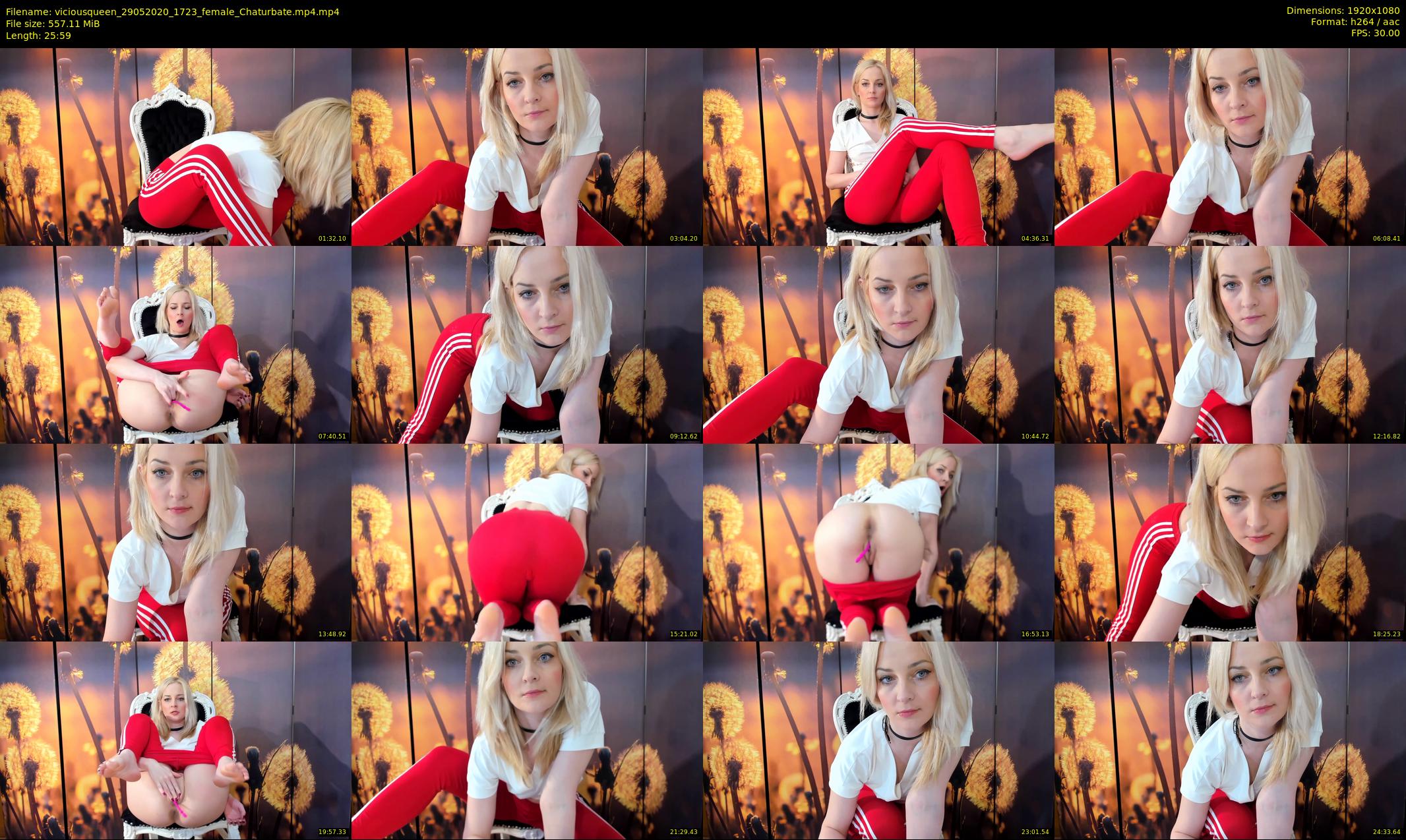 viciousqueen — 26 minute Chaturbate female cam show recording, 1080p, May 29, 2020
