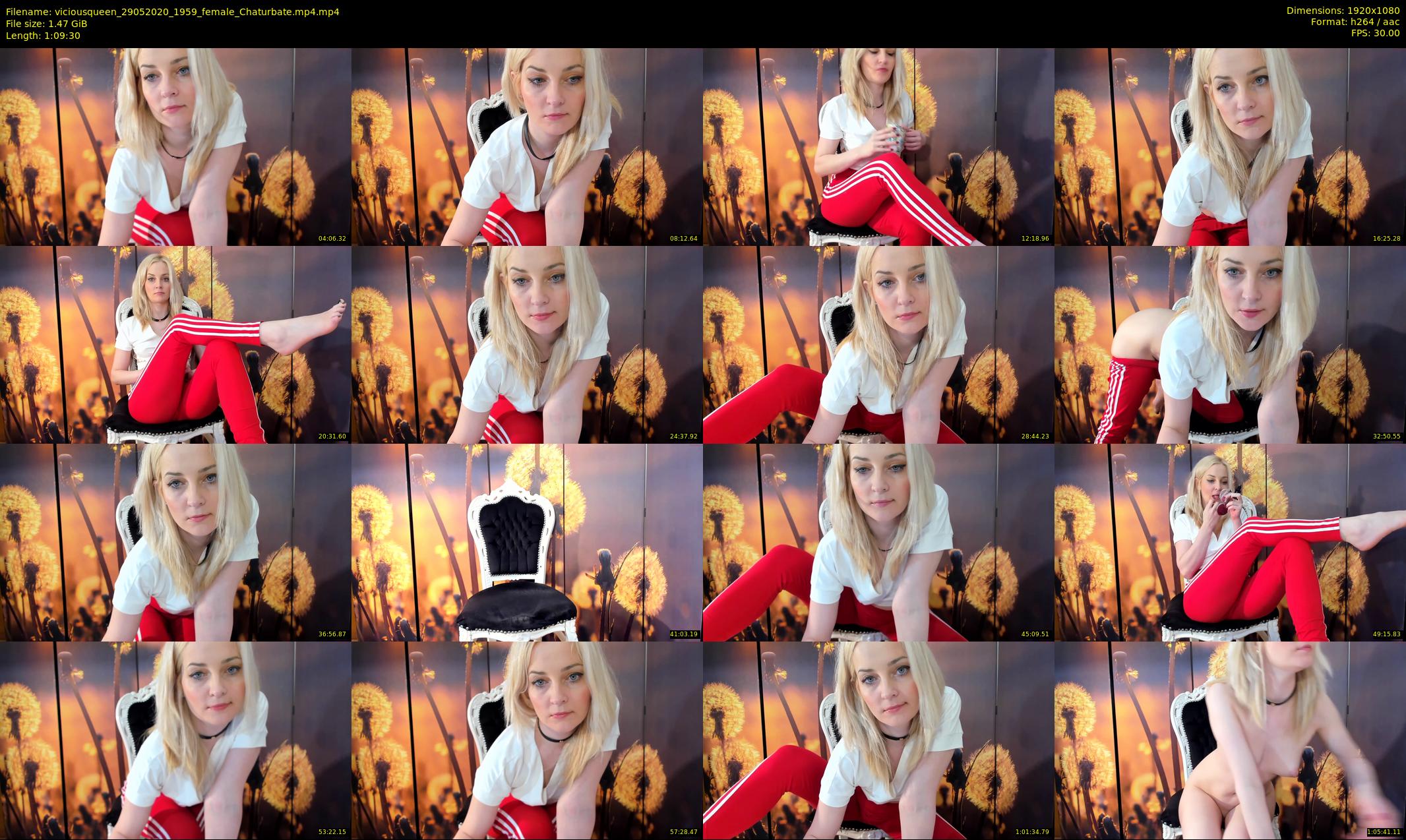 viciousqueen — 70 minute Chaturbate female cam show recording, 1080p, May 29, 2020