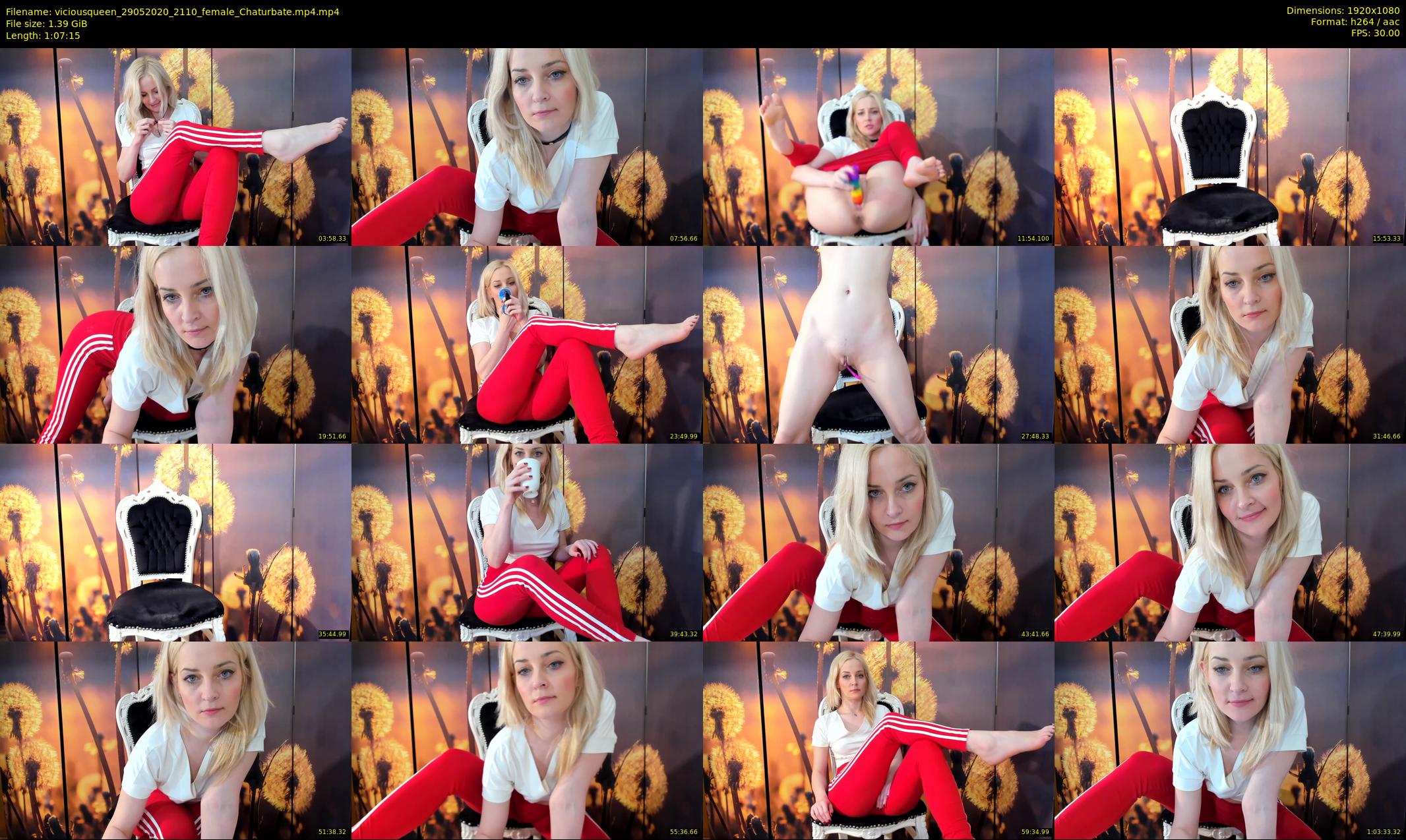 viciousqueen — 68 minute Chaturbate female cam show recording, 1080p, May 29, 2020