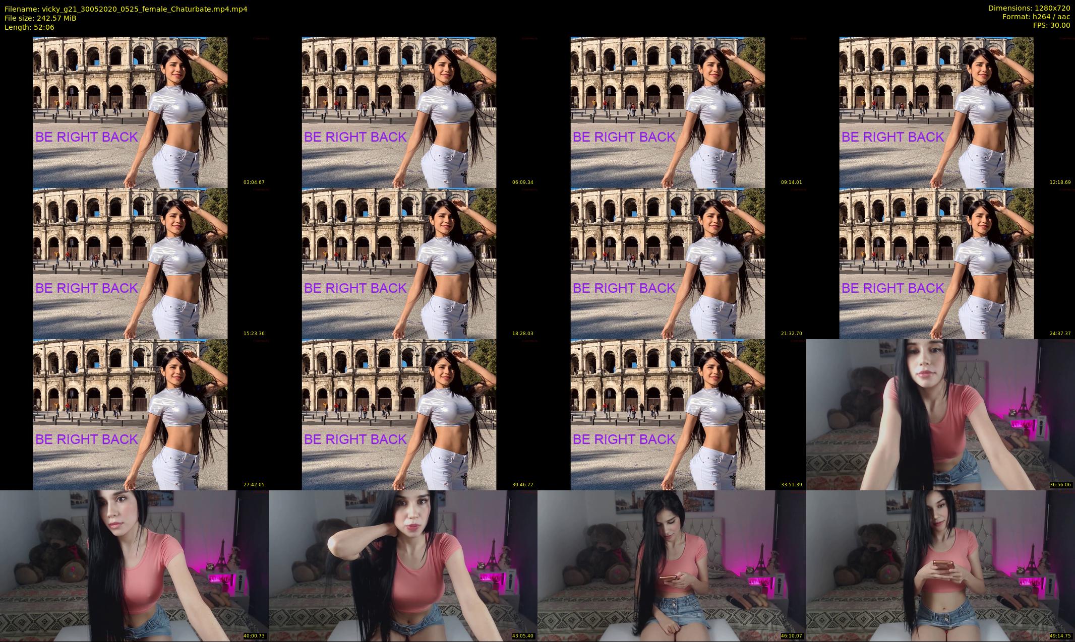 vicky_g21 — 53 minute Chaturbate female cam show recording, 720p, May 30, 2020