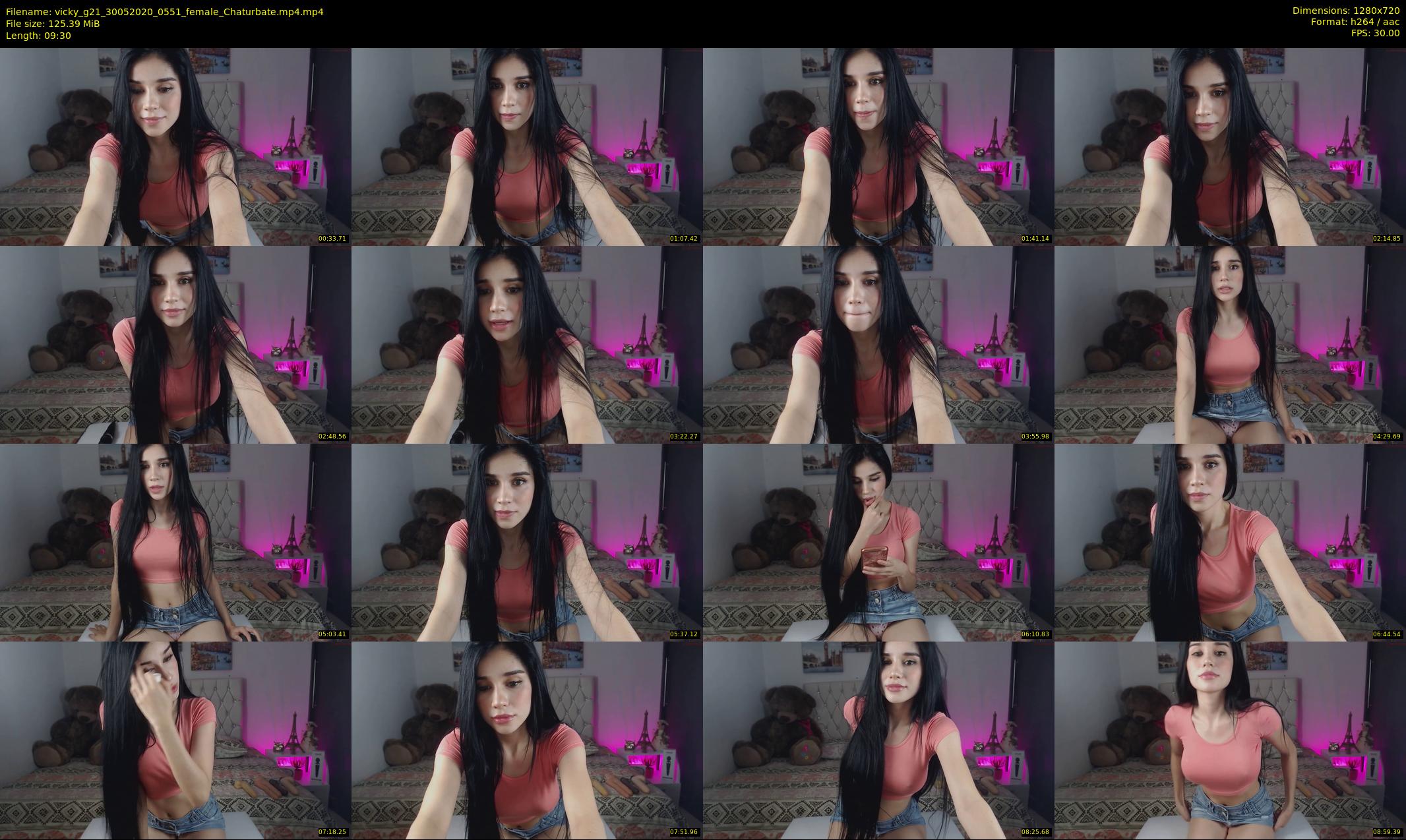 vicky_g21 — 10 minute Chaturbate female cam show recording, 720p, May 30, 2020