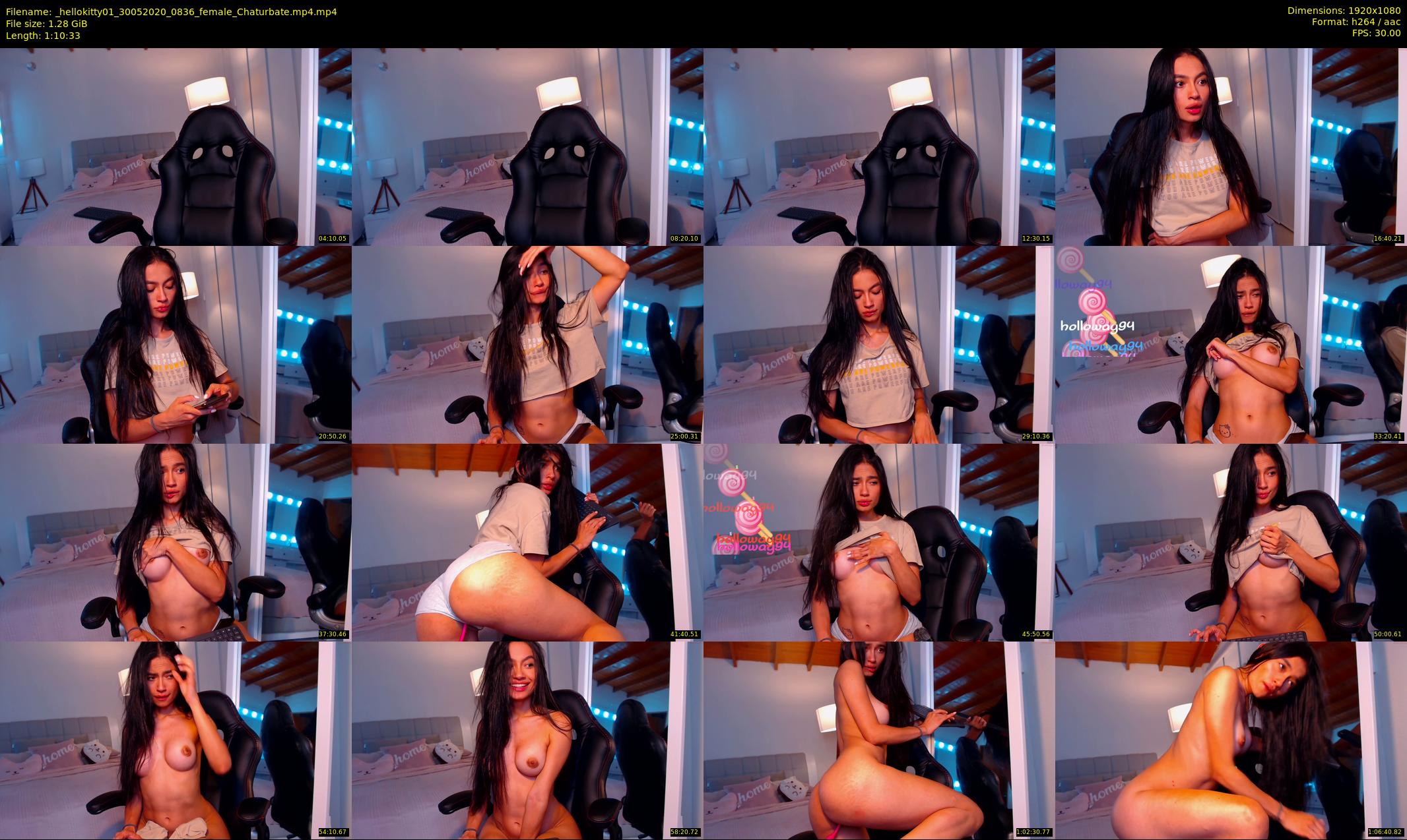 _hellokitty01 — 71 minute Chaturbate female cam show recording, 1080p, May 30, 2020