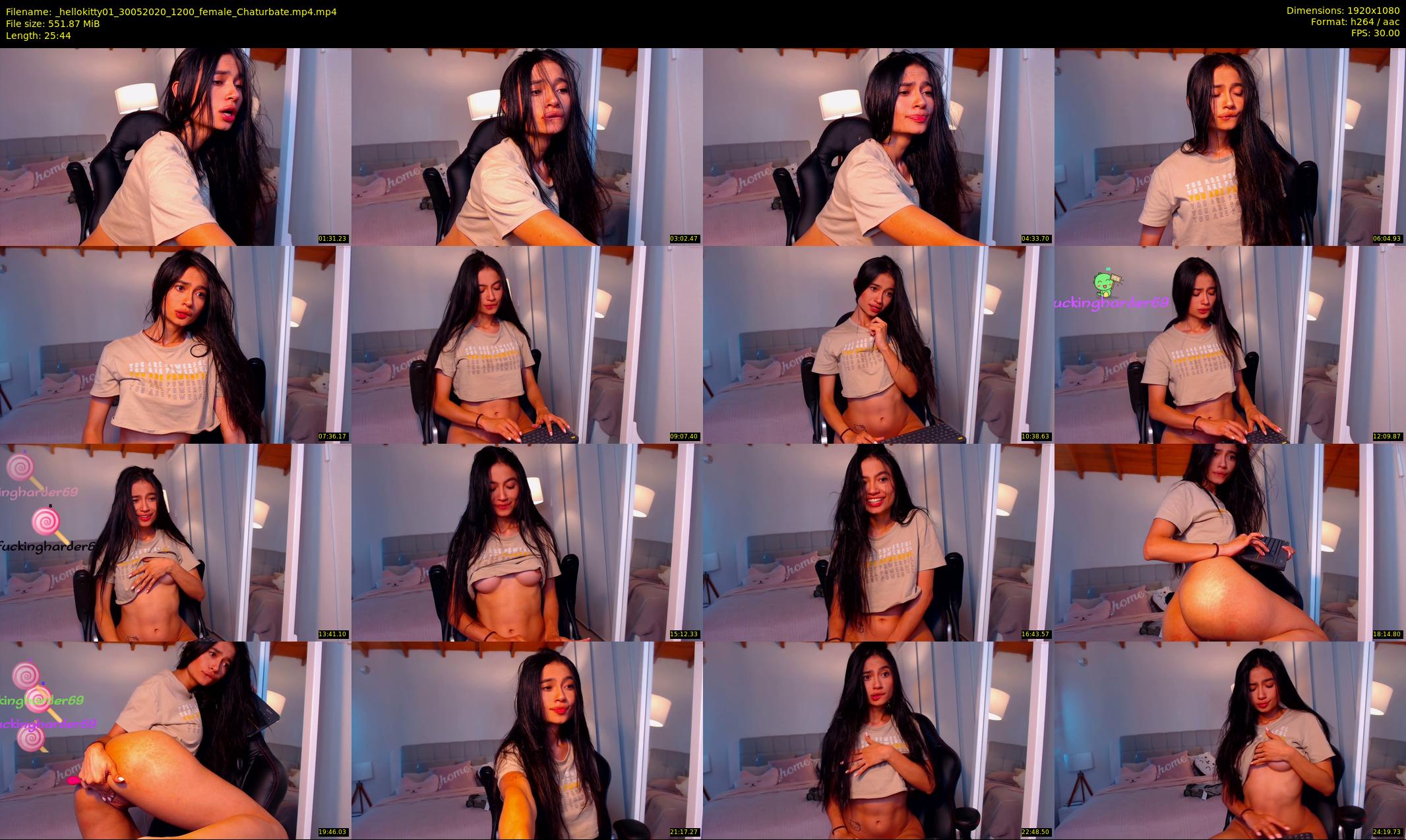 _hellokitty01 — 26 minute Chaturbate female cam show recording, 1080p, May 30, 2020