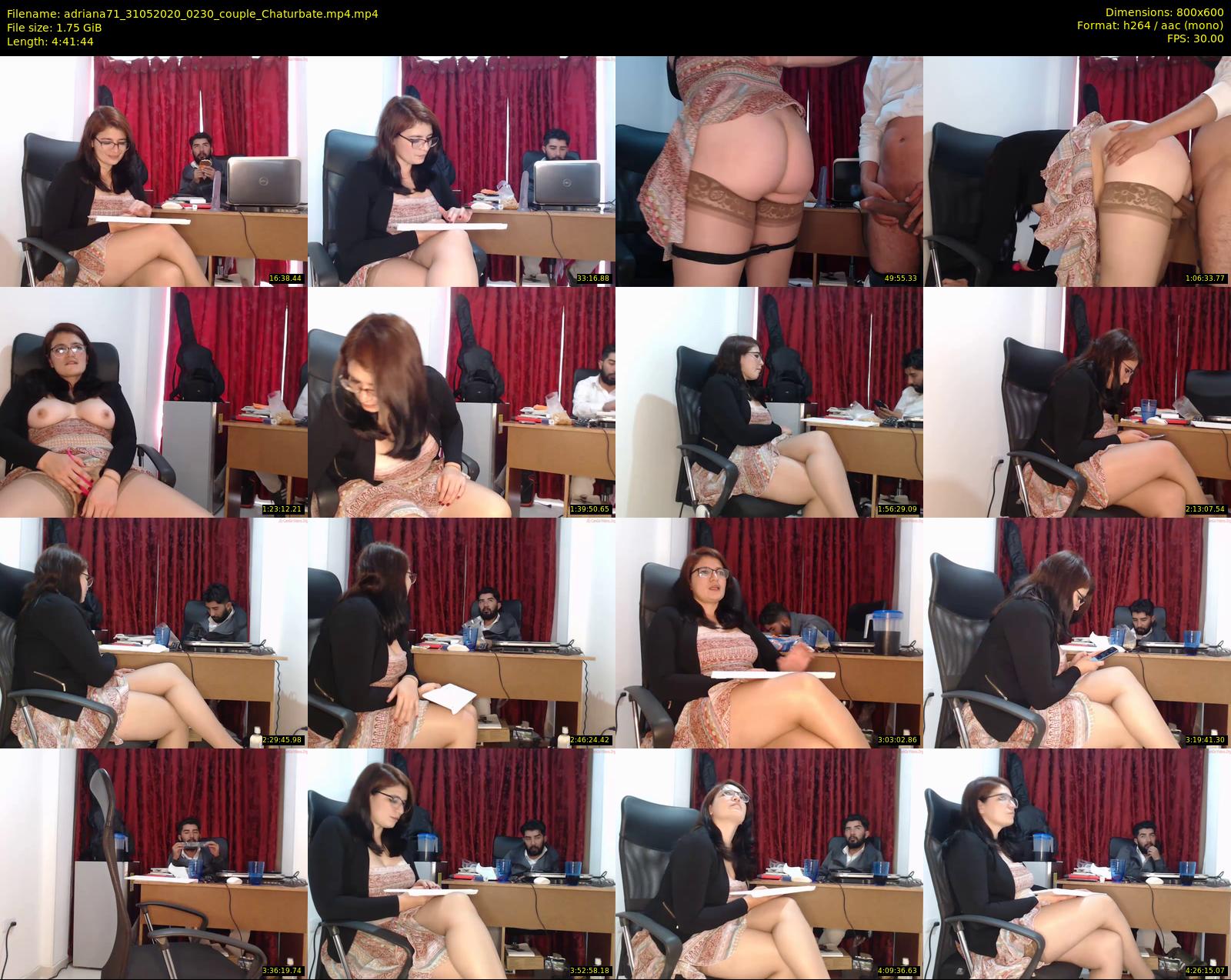 adriana71 — 282 minute Chaturbate couple cam show recording, 480p, May 31, 2020