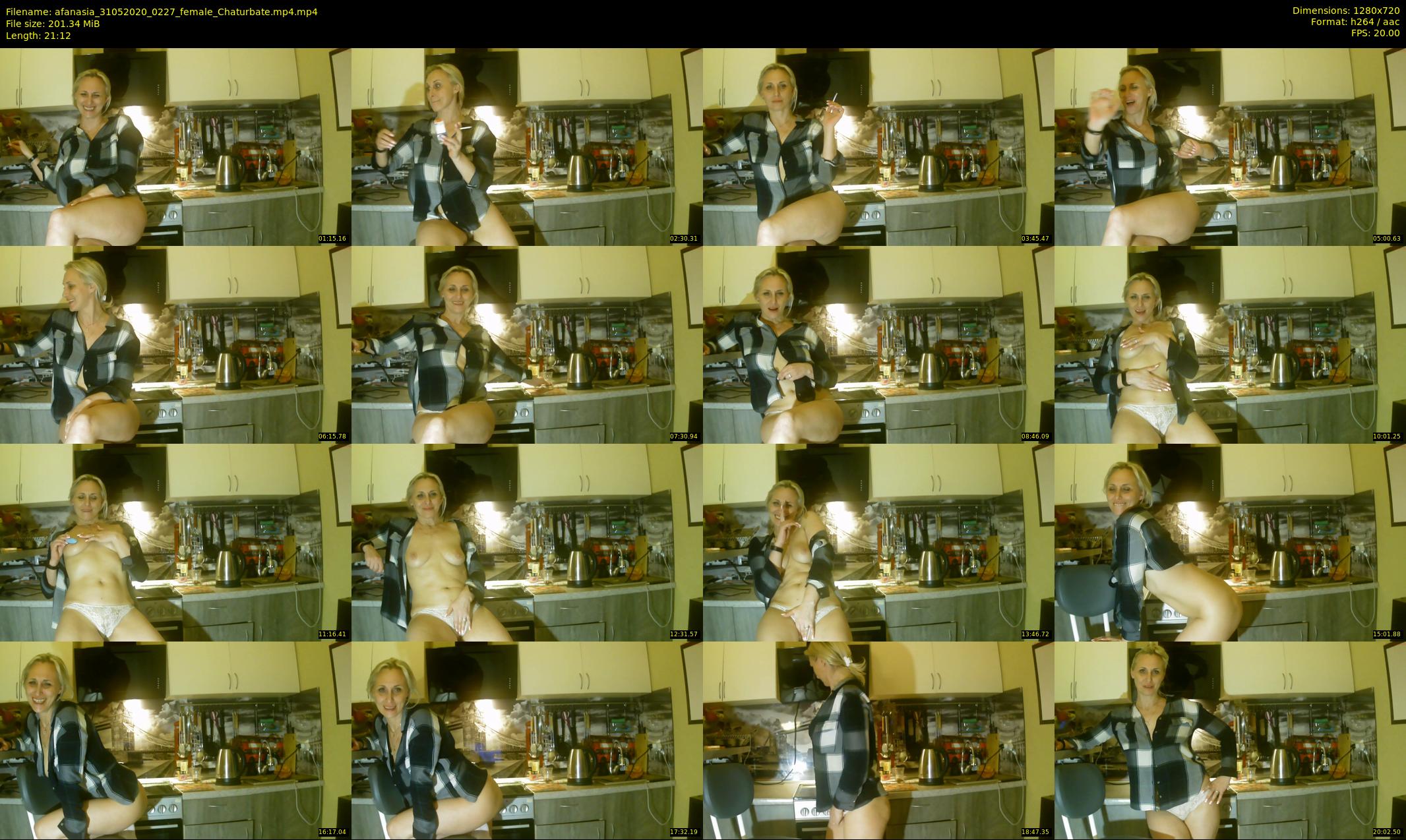 afanasia — 22 minute Chaturbate female cam show recording, 720p, May 31, 2020