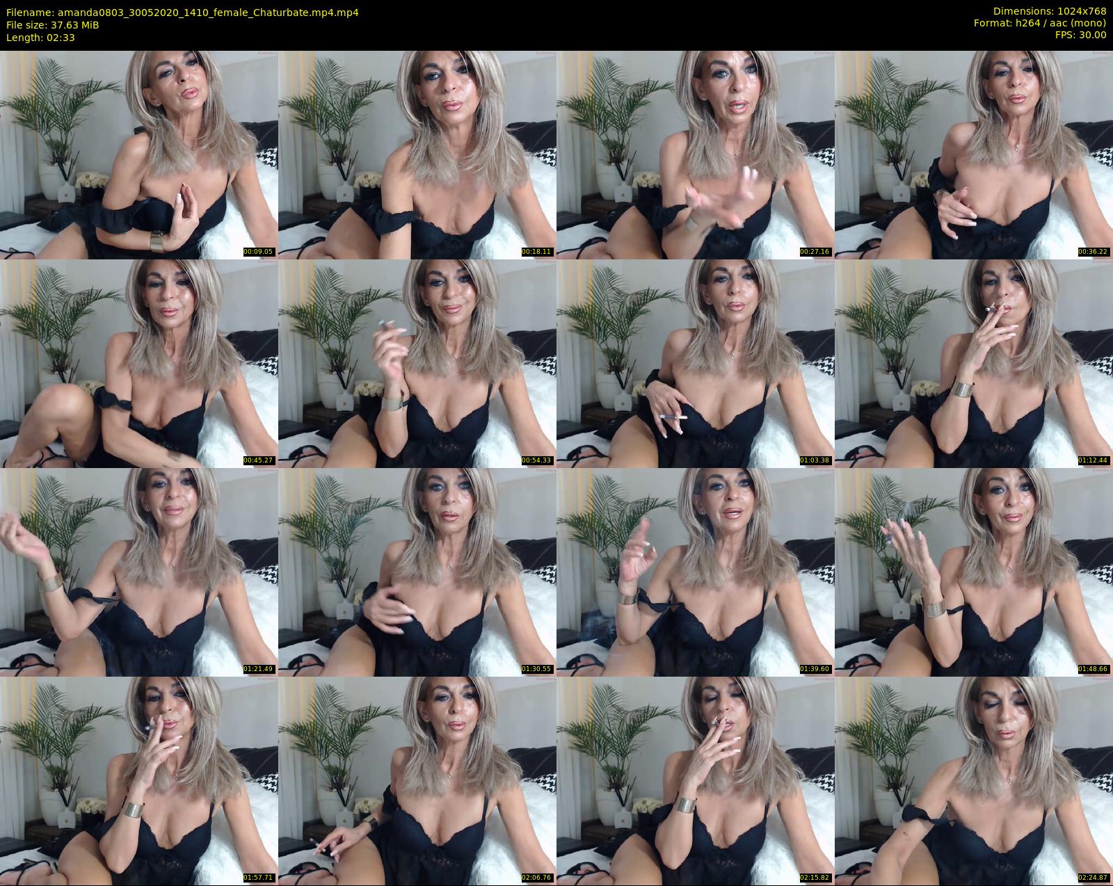 amanda0803 — 3 minute Chaturbate female cam show recording, 720p, May 30, 2020