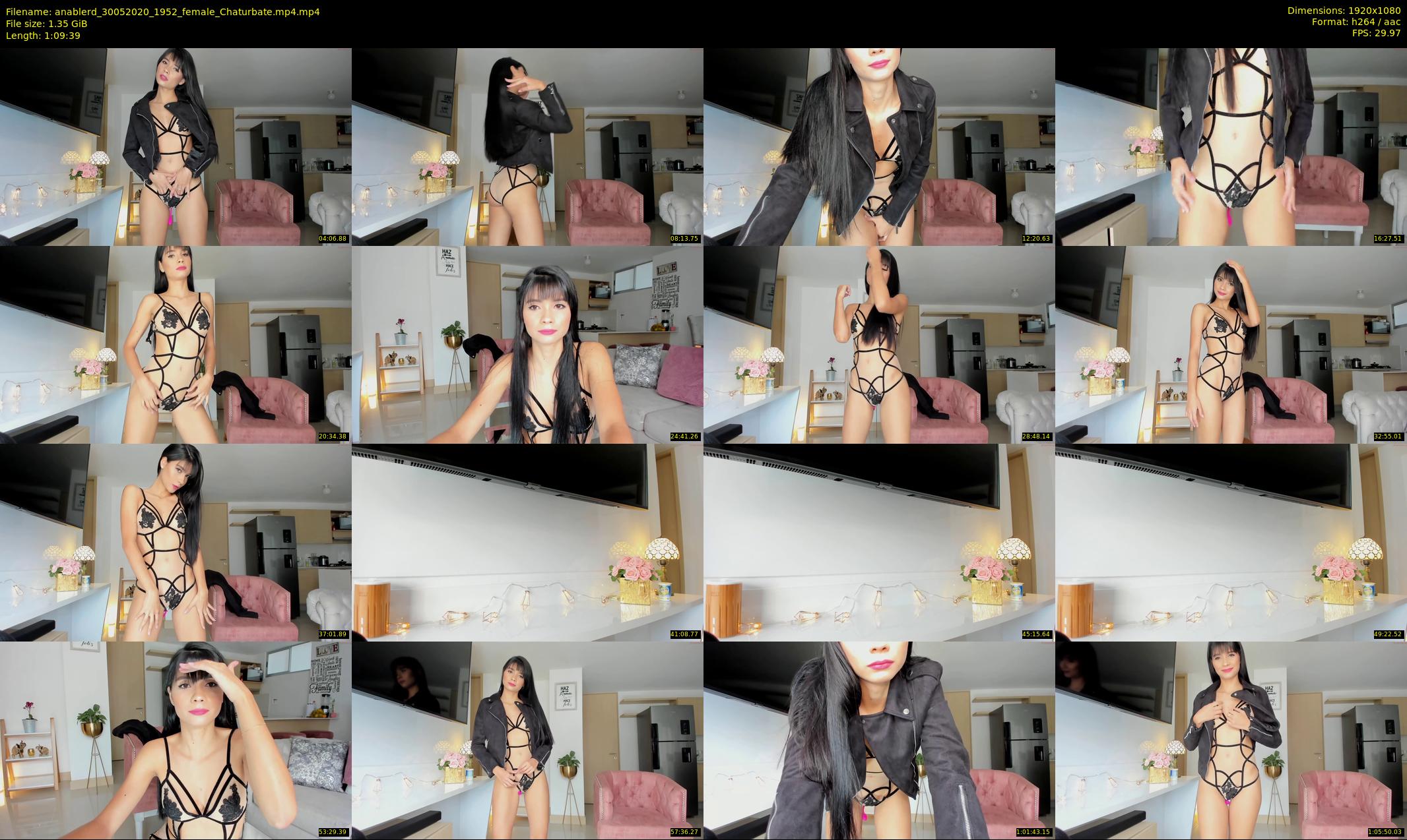 anablerd — 70 minute Chaturbate female cam show recording, 1080p, May 30, 2020