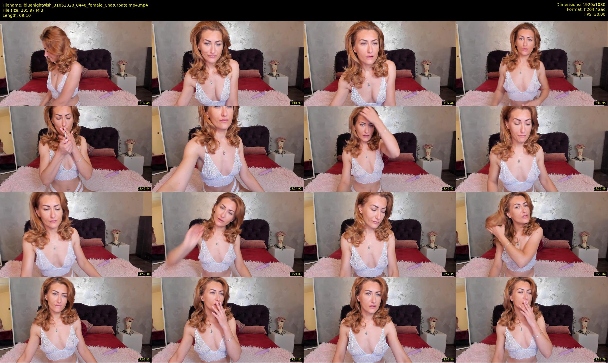 bluenightwish — 10 minute Chaturbate female cam show recording, 1080p, May 31, 2020