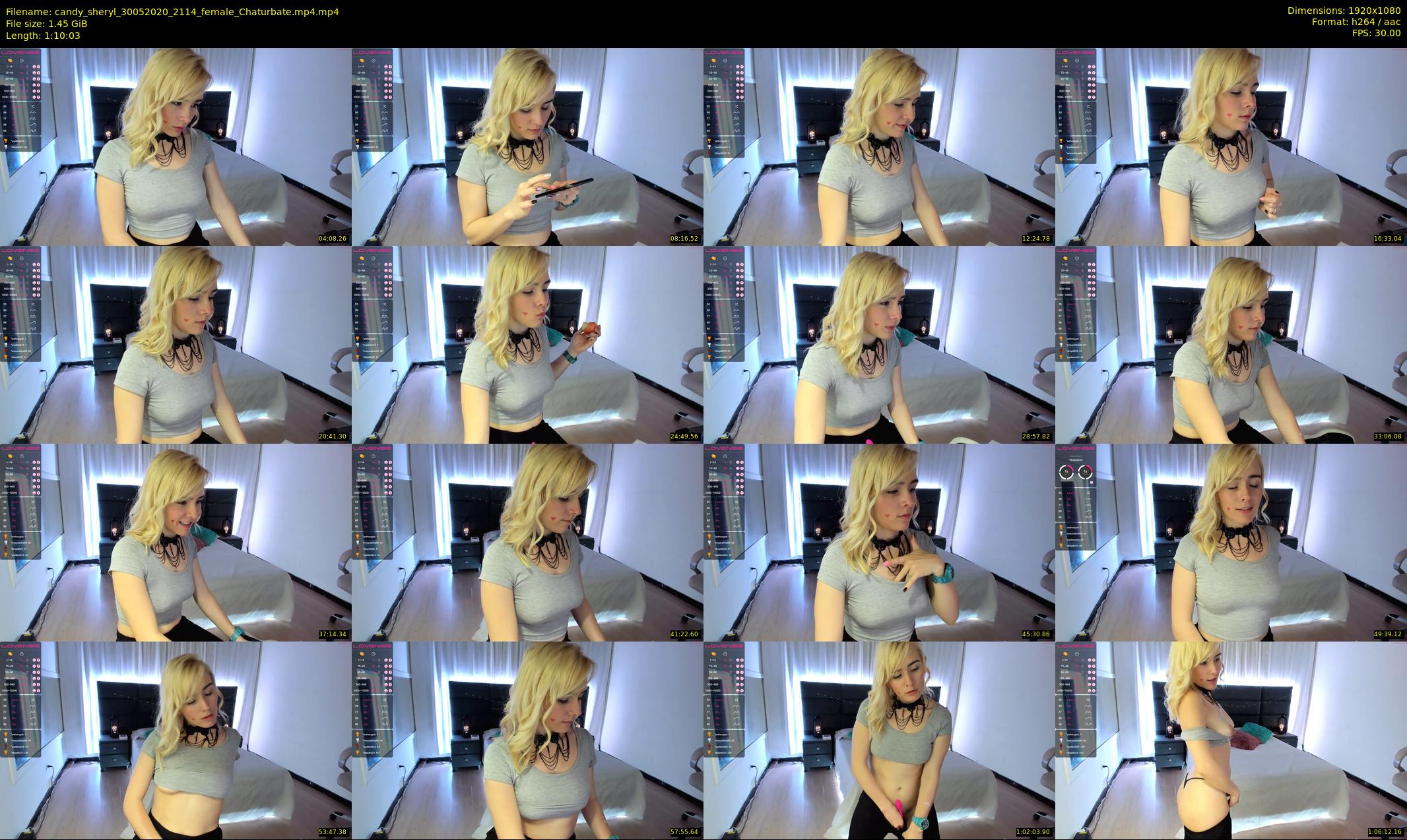 candy_sheryl — 71 minute Chaturbate female cam show recording, 1080p, May 30, 2020