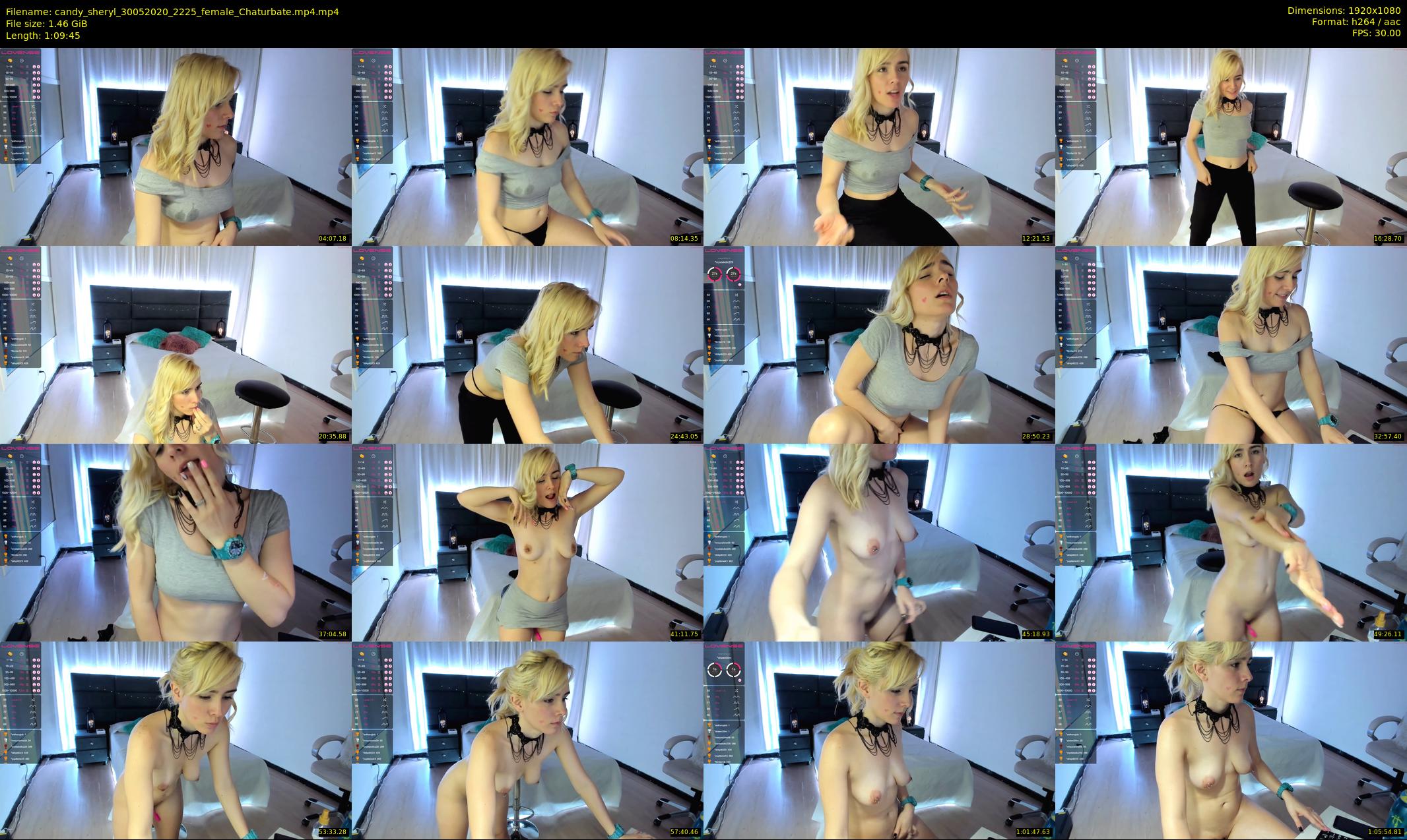 candy_sheryl — 70 minute Chaturbate female cam show recording, 1080p, May 30, 2020