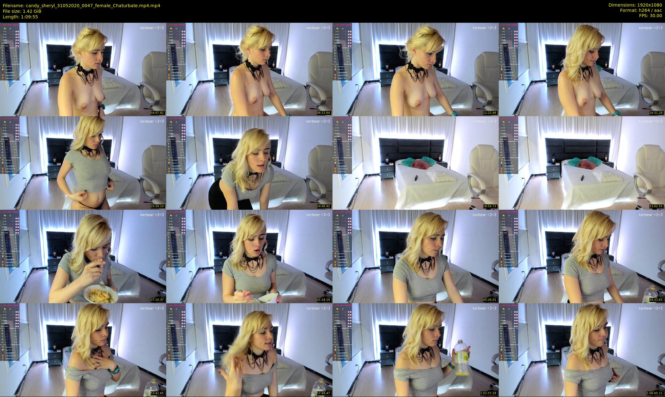 candy_sheryl — 70 minute Chaturbate female cam show recording, 1080p, May 31, 2020