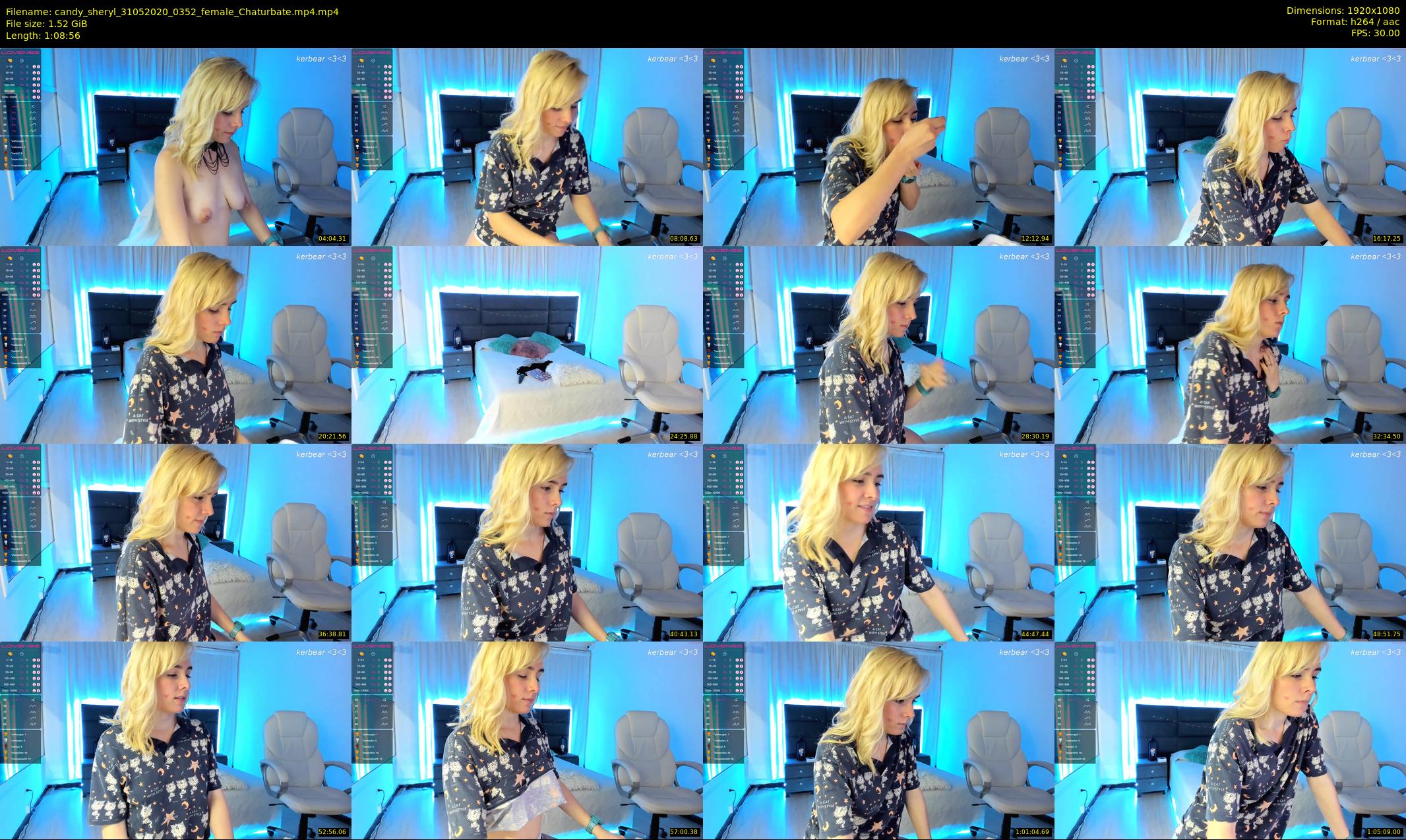 candy_sheryl — 69 minute Chaturbate female cam show recording, 1080p, May 31, 2020