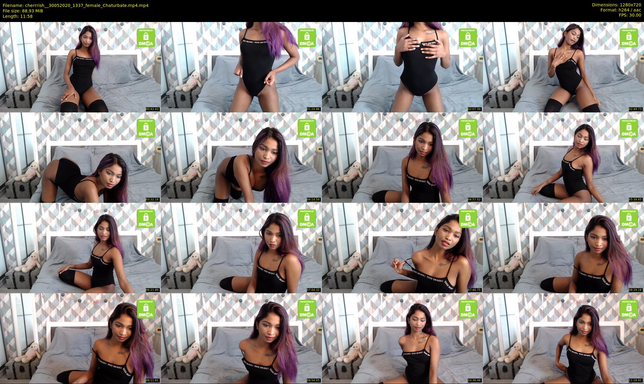 cherrrish_ — 12 minute Chaturbate female cam show recording, 720p, May 30, 2020