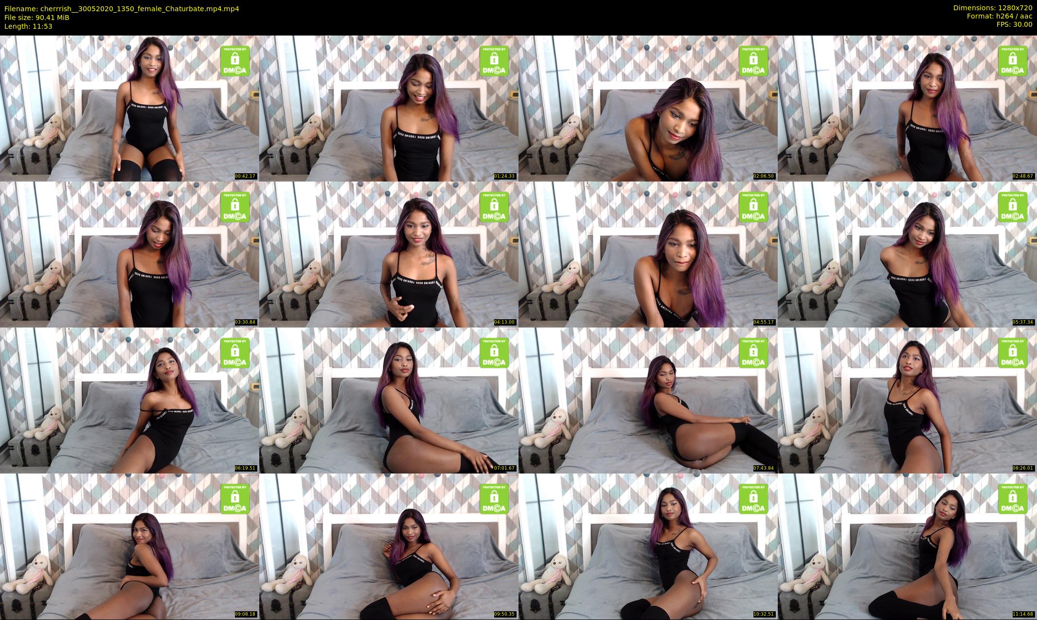 cherrrish_ — 12 minute Chaturbate female cam show recording, 720p, May 30, 2020