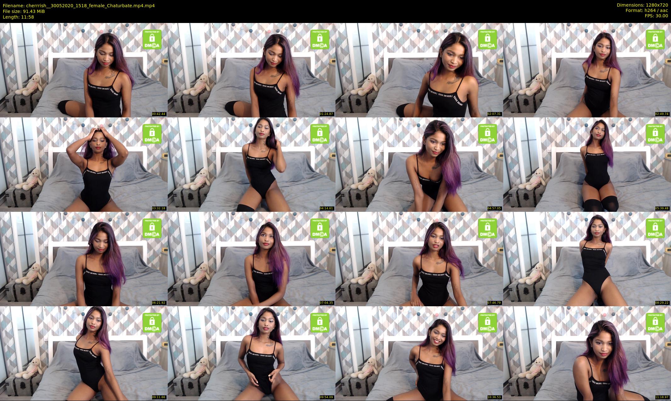 cherrrish_ — 12 minute Chaturbate female cam show recording, 720p, May 30, 2020