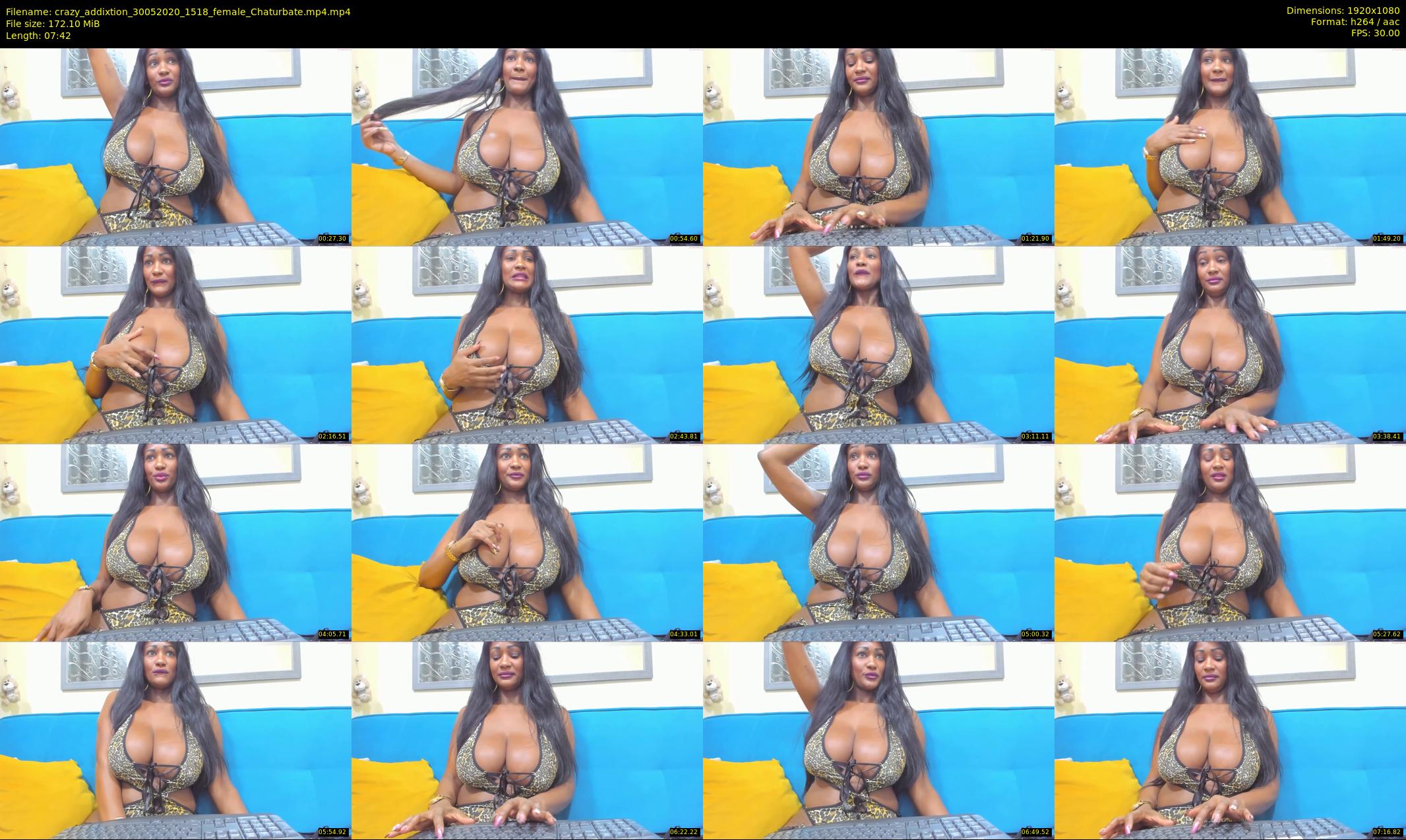 crazy_addixtion — 8 minute Chaturbate female cam show recording, 1080p, May 30, 2020