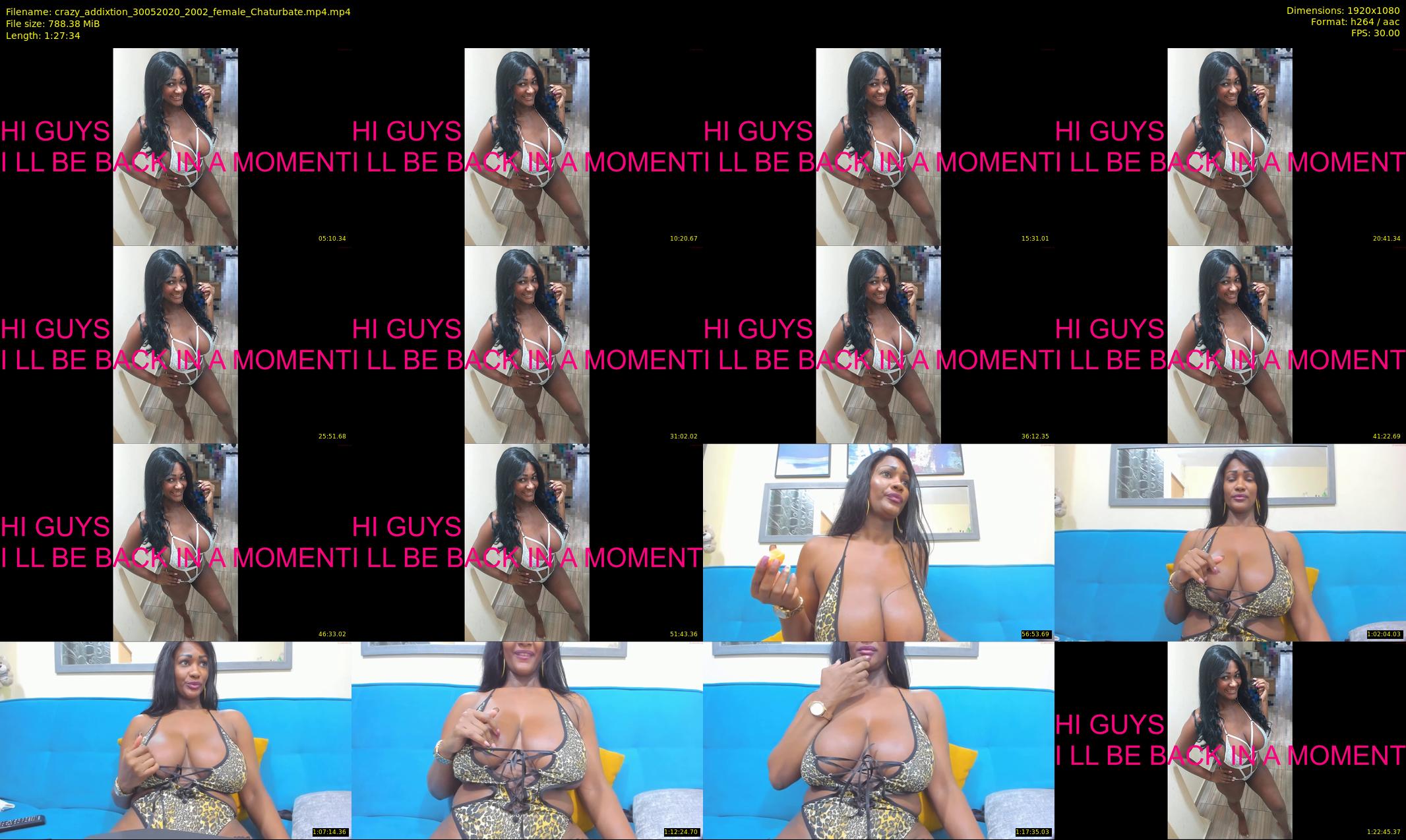 crazy_addixtion — 88 minute Chaturbate female cam show recording, 1080p, May 30, 2020