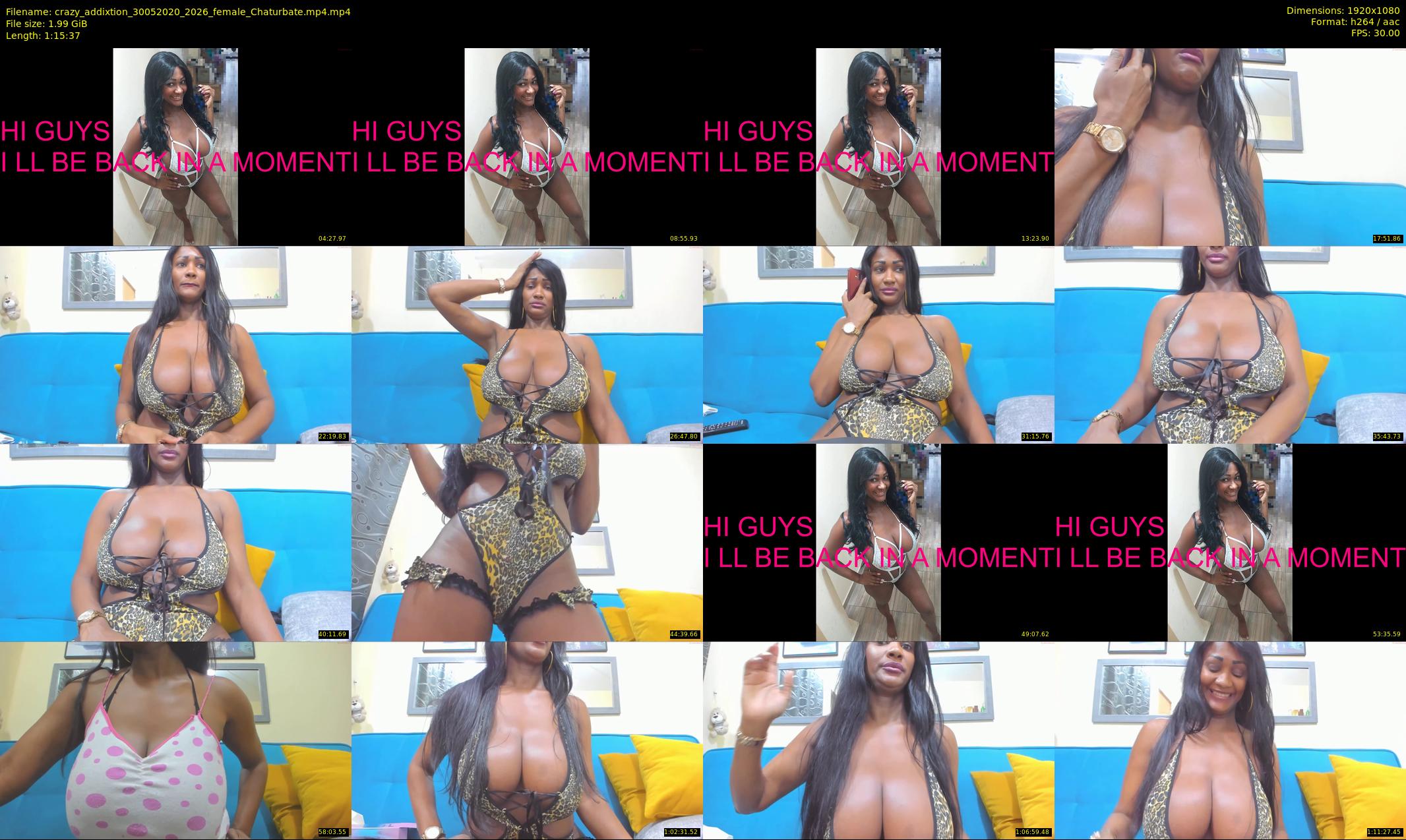 crazy_addixtion — 76 minute Chaturbate female cam show recording, 1080p, May 30, 2020