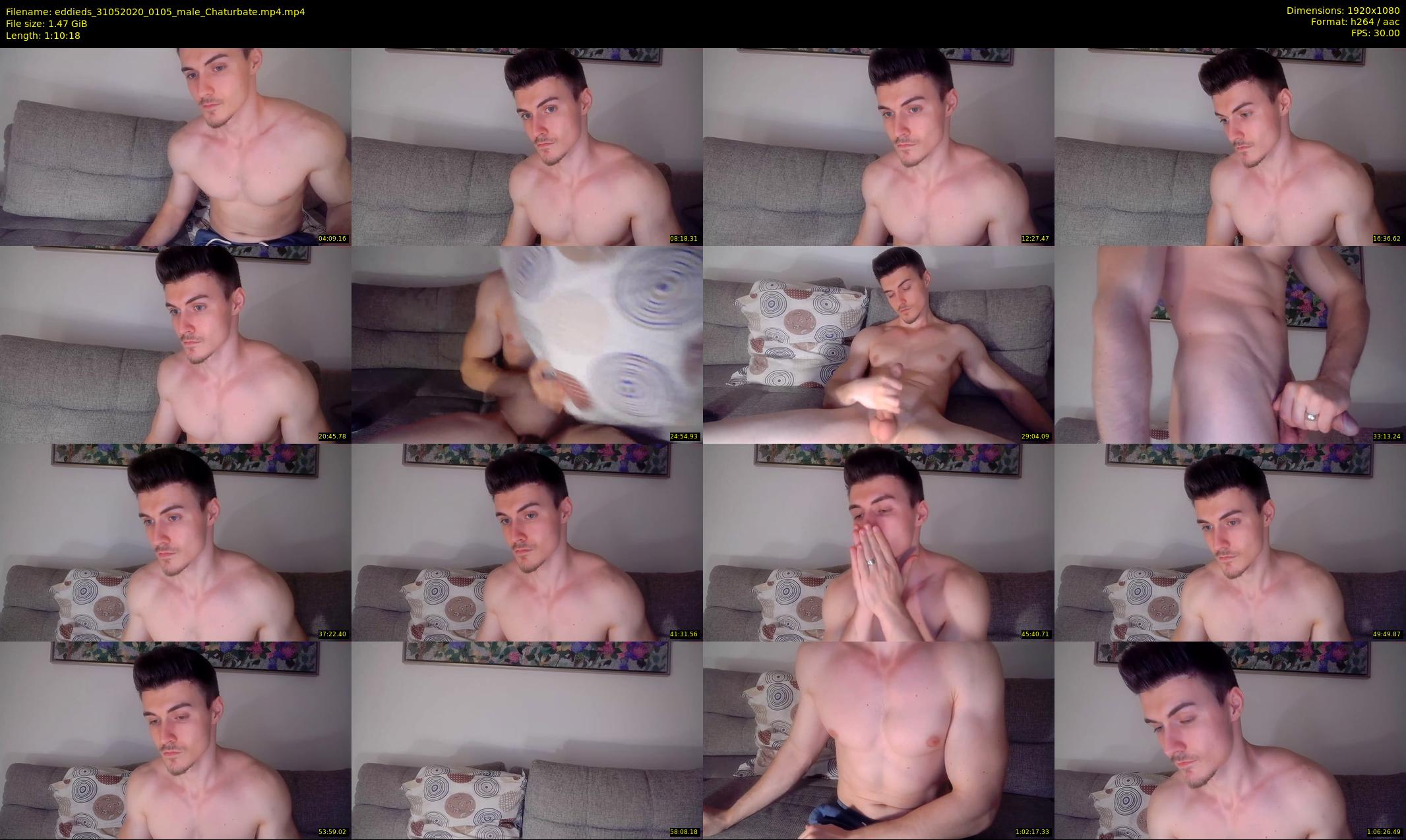 eddieds — 71 minute Chaturbate male cam show recording, 1080p, May 31, 2020