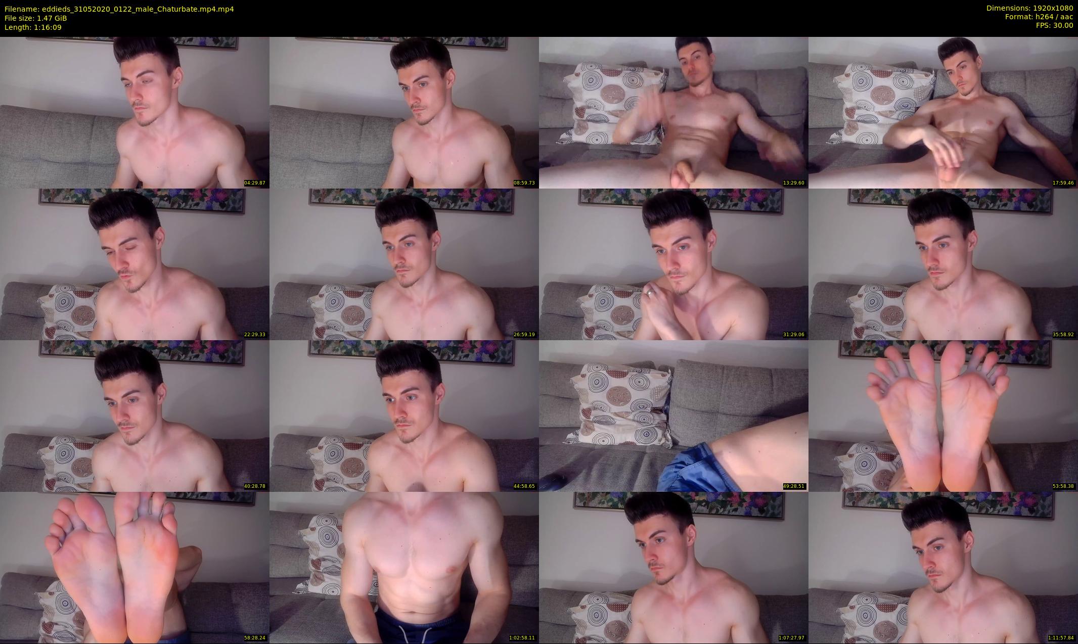 eddieds — 77 minute Chaturbate male cam show recording, 1080p, May 31, 2020