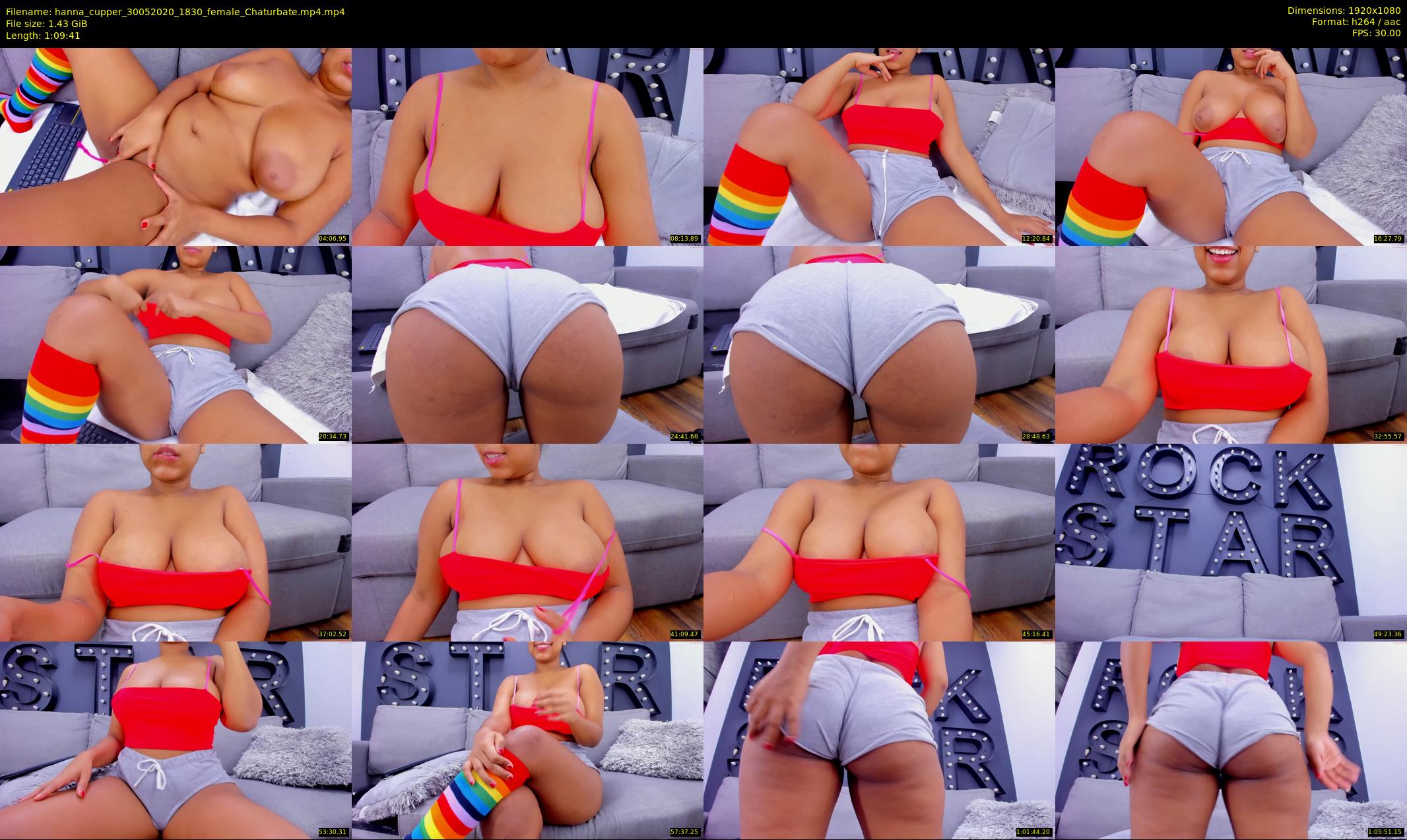 hanna_cupper — 70 minute Chaturbate female cam show recording, 1080p, May 30, 2020