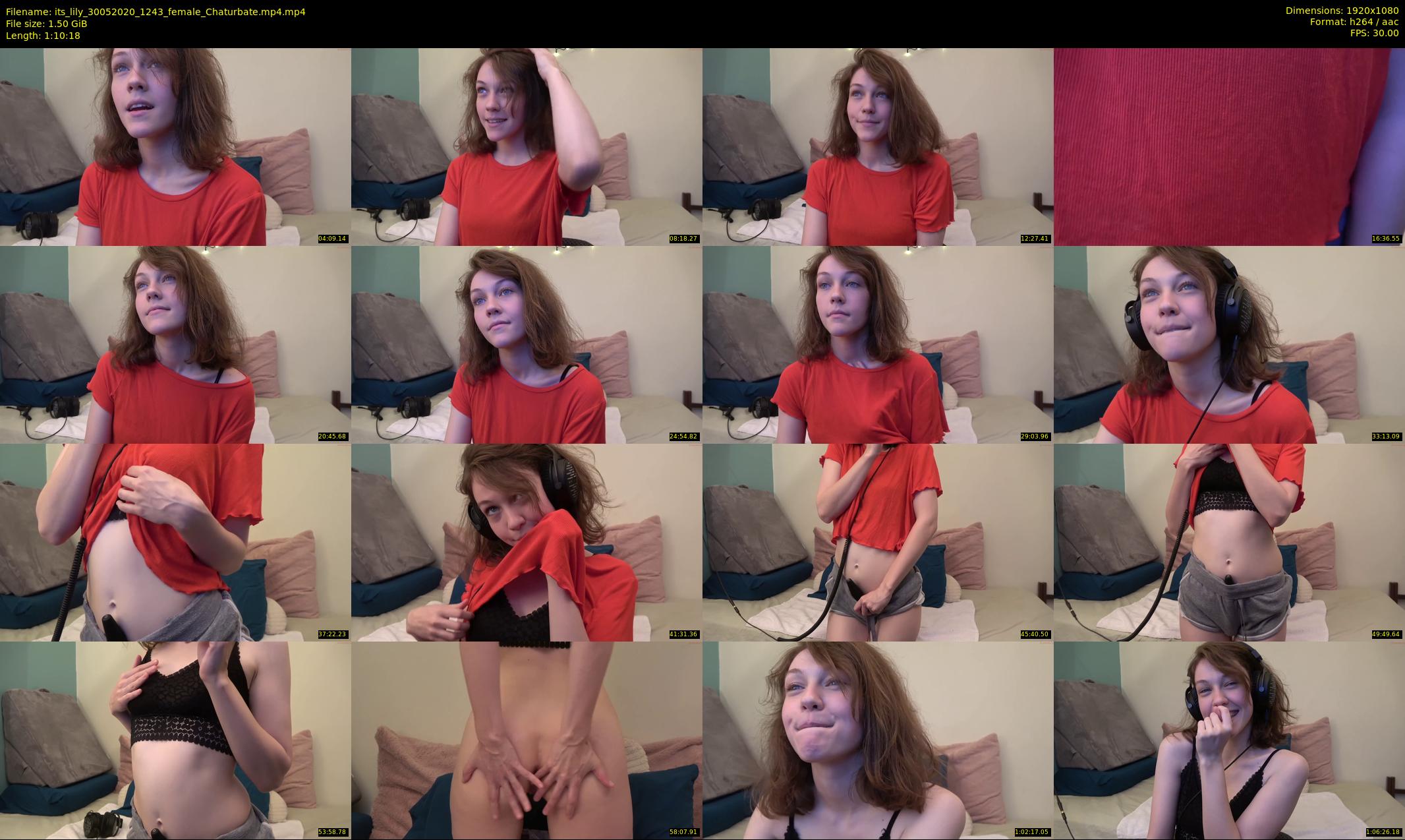 its_lily — 71 minute Chaturbate female cam show recording, 1080p, May 30, 2020