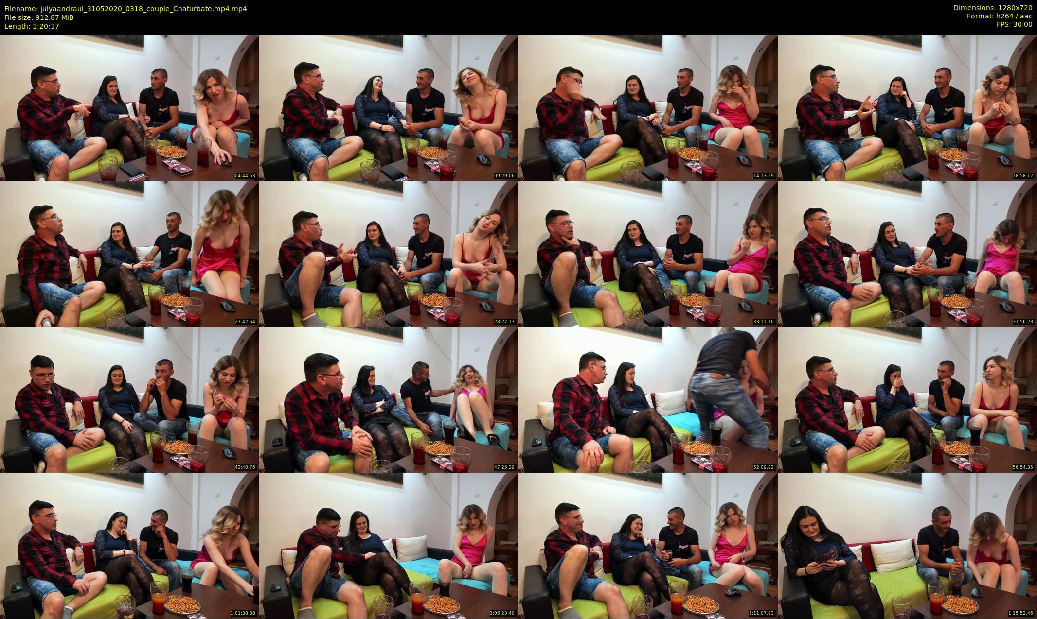 julyaandraul — 81 minute Chaturbate couple cam show recording, 720p, May 31, 2020