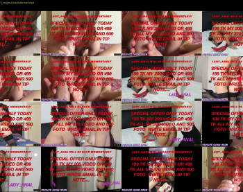 lady_anal — 15 minute Chaturbate female cam show recording, 720p, May 30, 2020