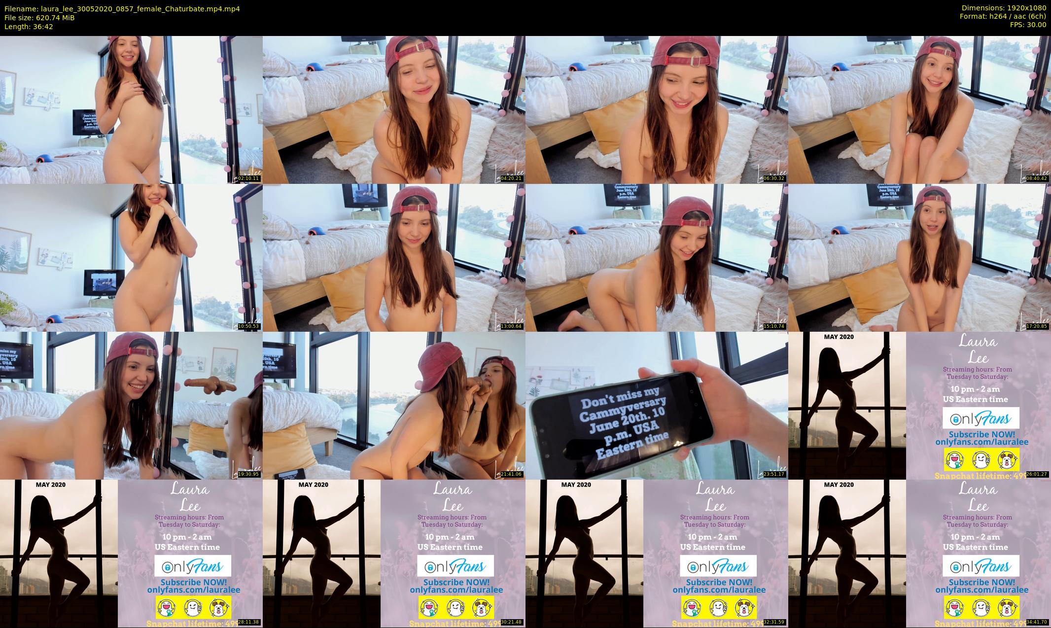 laura_lee — 37 minute Chaturbate female cam show recording, 1080p, May 30, 2020