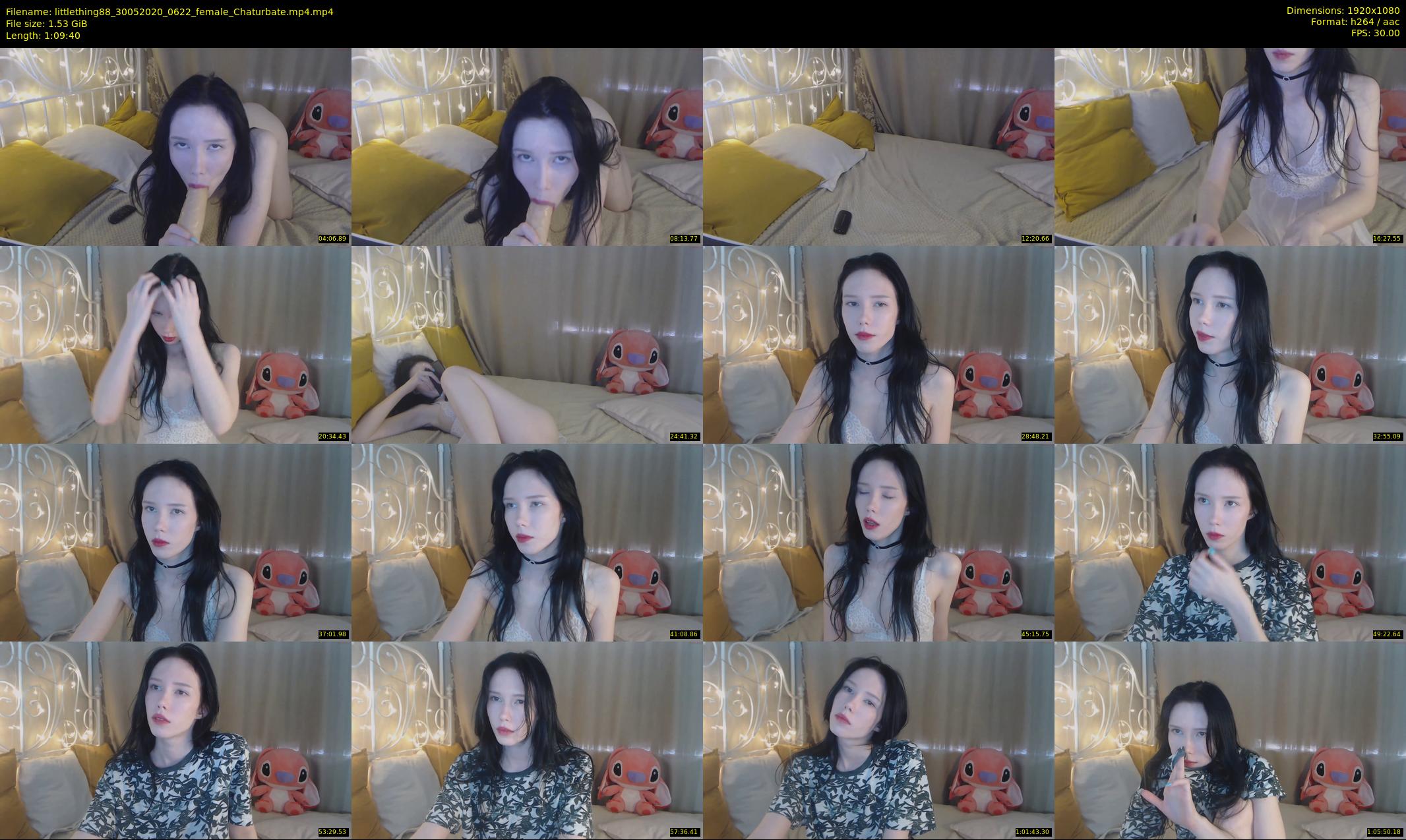 littlething88 — 70 minute Chaturbate female cam show recording, 1080p, May 30, 2020