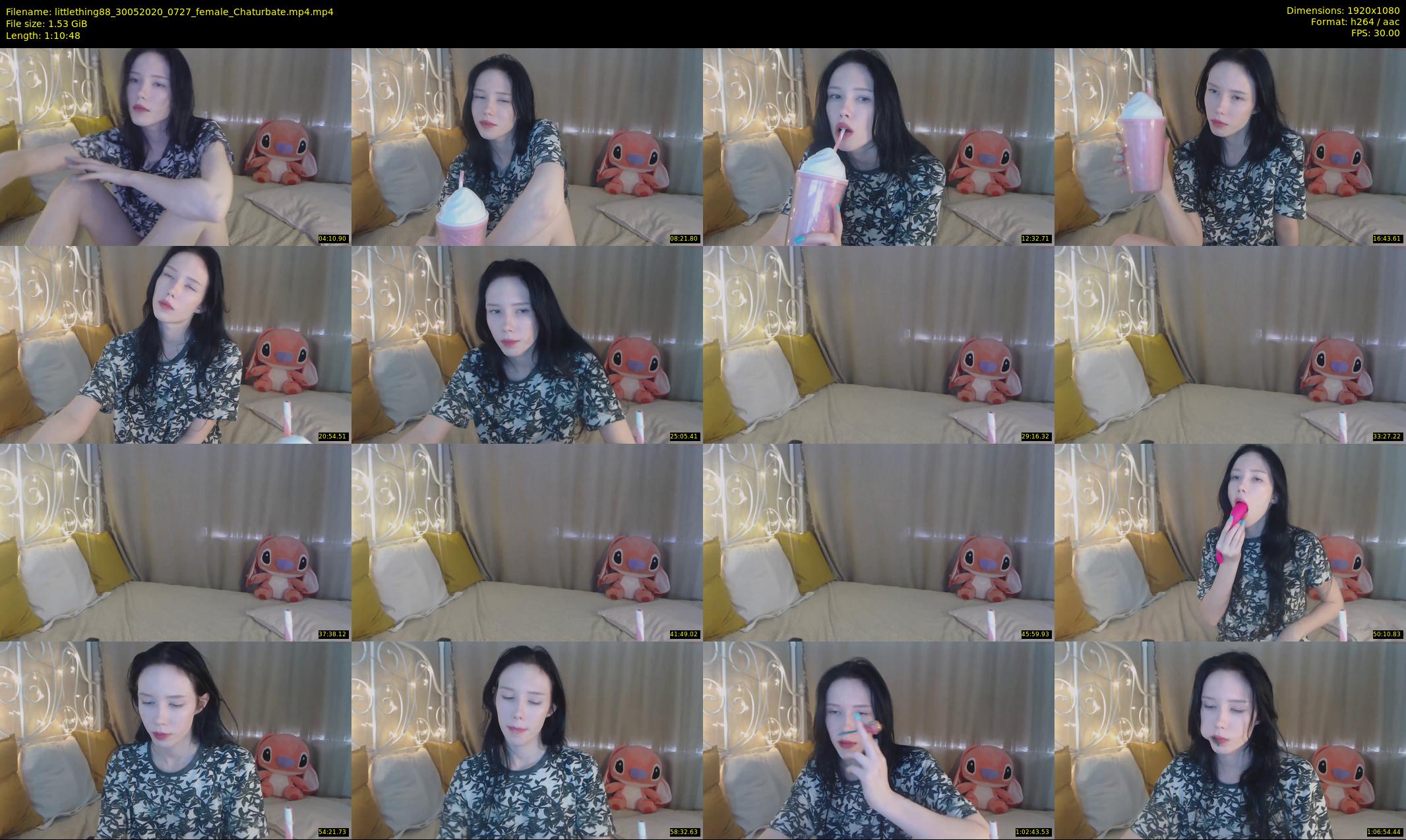 littlething88 — 71 minute Chaturbate female cam show recording, 1080p, May 30, 2020