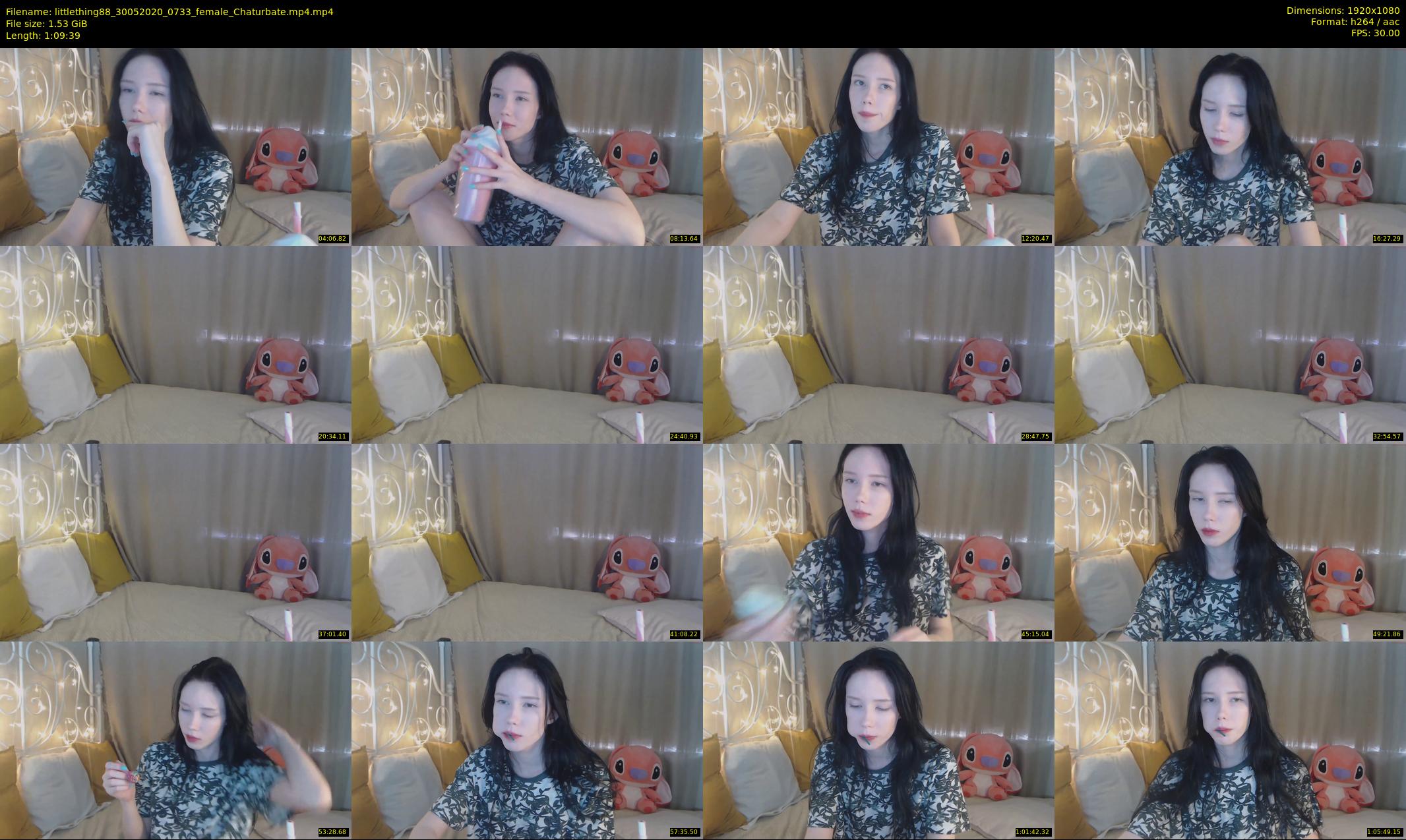 littlething88 — 70 minute Chaturbate female cam show recording, 1080p, May 30, 2020
