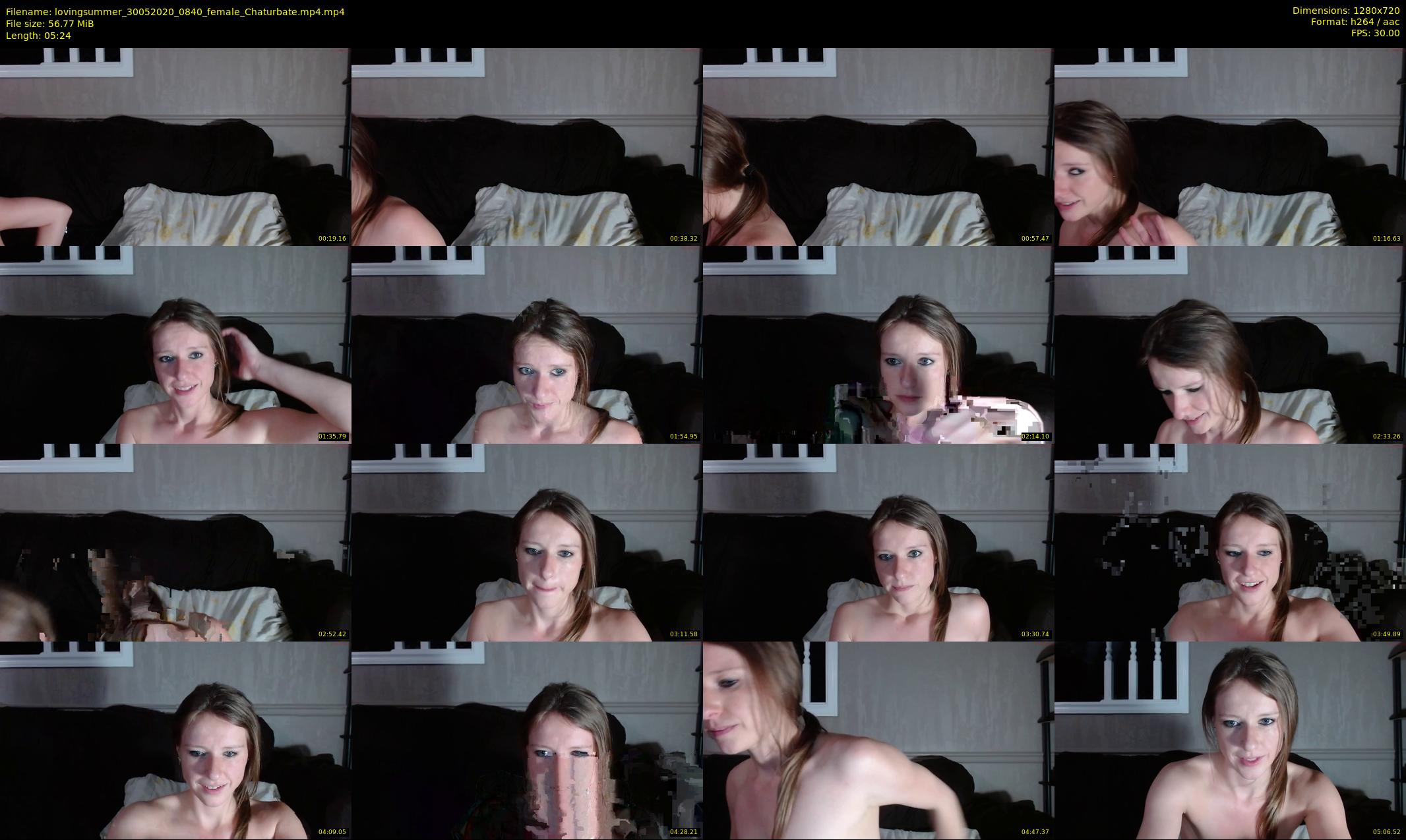 lovingsummer — 6 minute Chaturbate female cam show recording, 720p, May 30, 2020