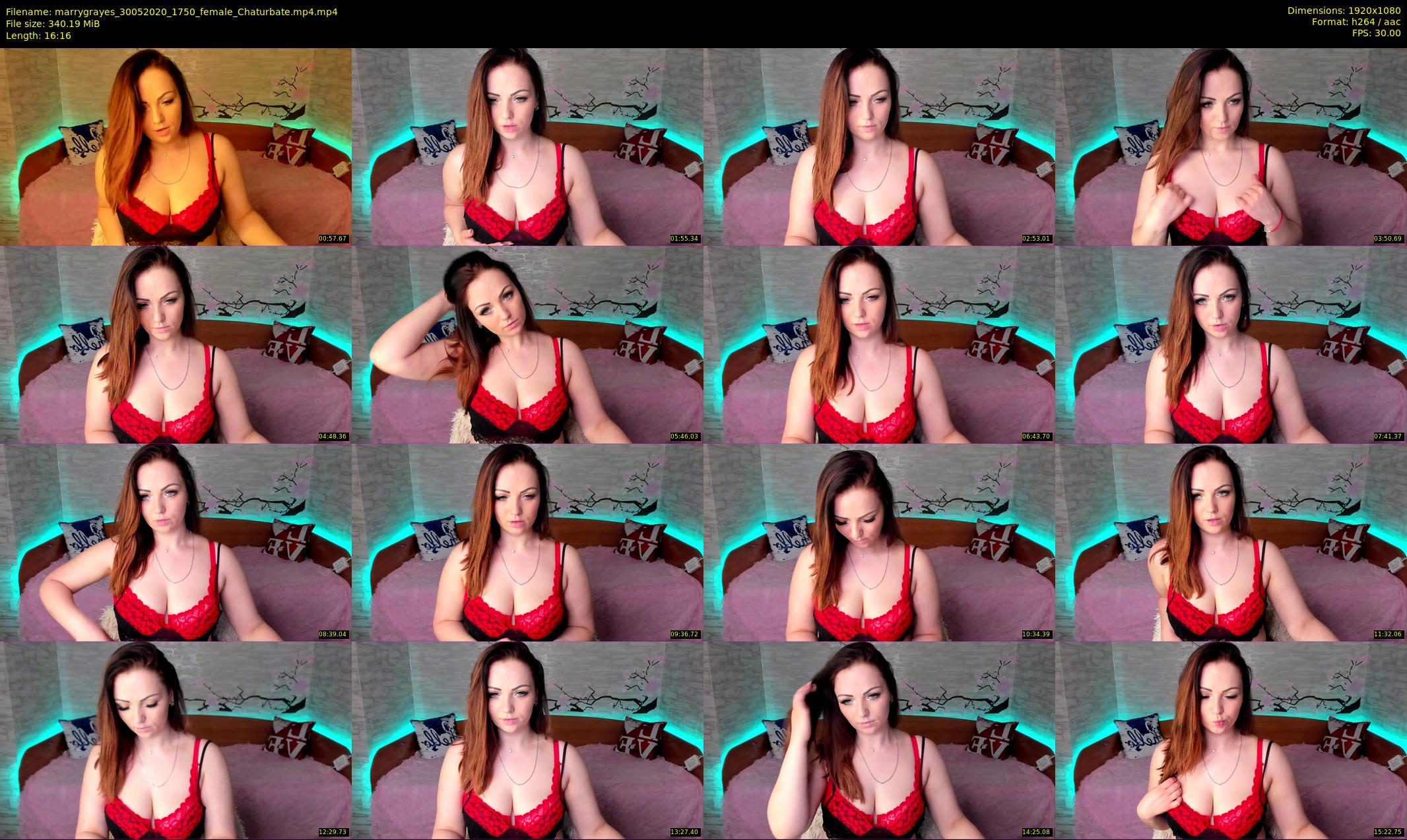 marrygrayes — 17 minute Chaturbate female cam show recording, 1080p, May 30, 2020