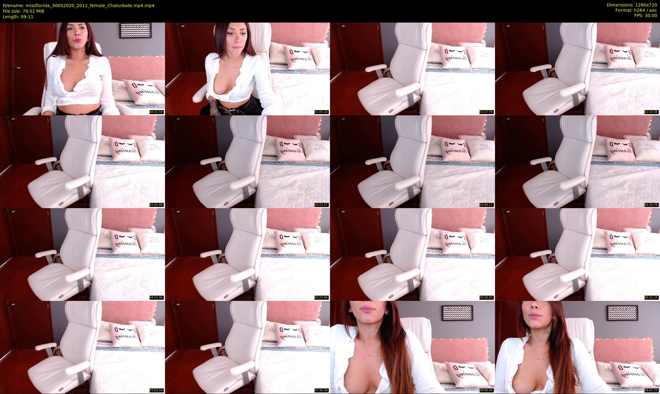 missflorida — 10 minute Chaturbate female cam show recording, 720p, May 30, 2020