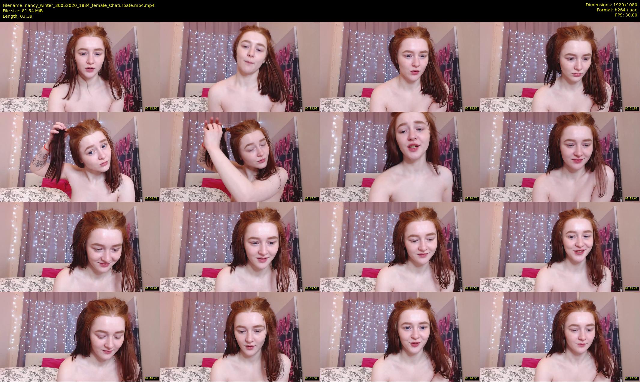 nancy_winter — 4 minute Chaturbate female cam show recording, 1080p, May 30, 2020