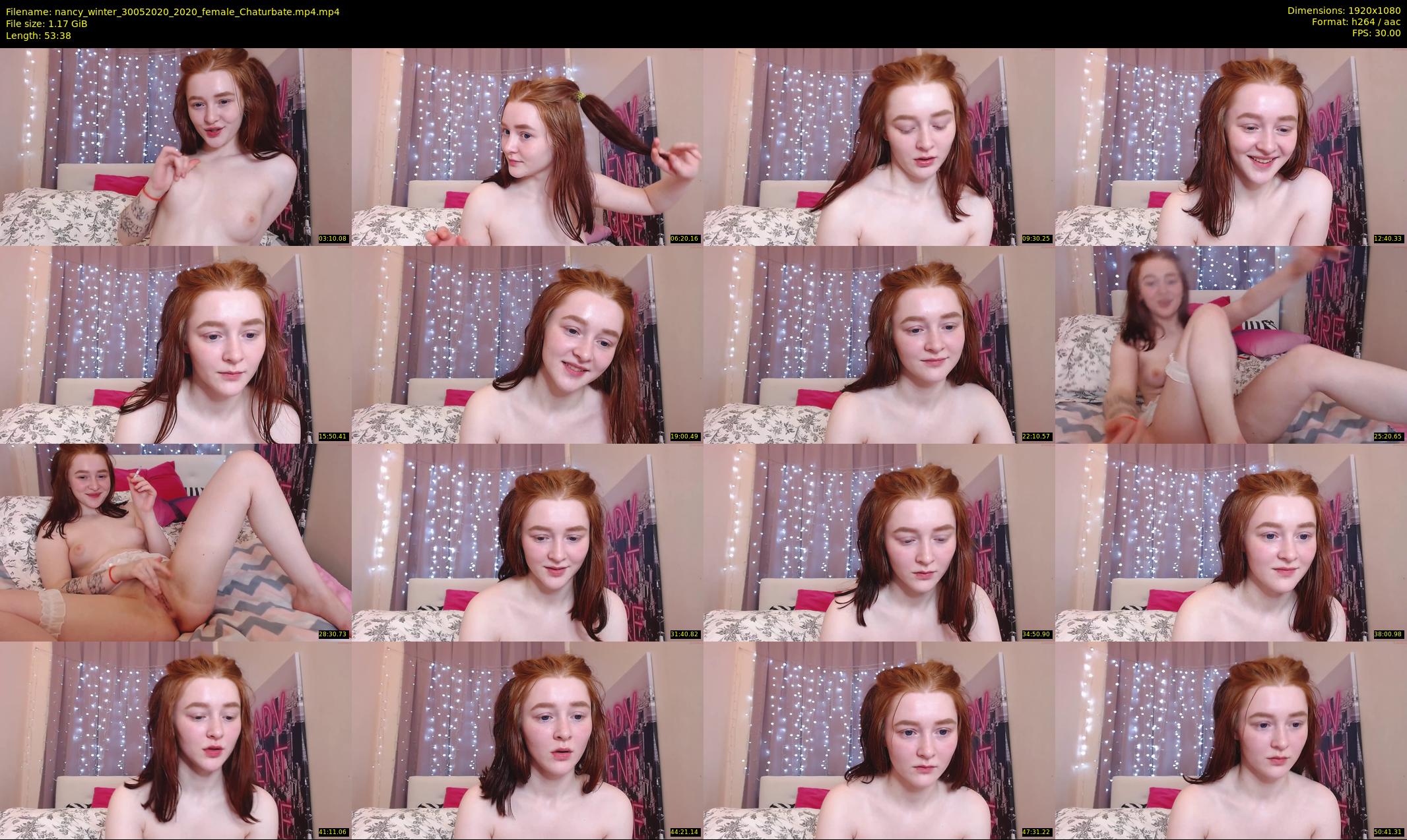 nancy_winter — 54 minute Chaturbate female cam show recording, 1080p, May 30, 2020