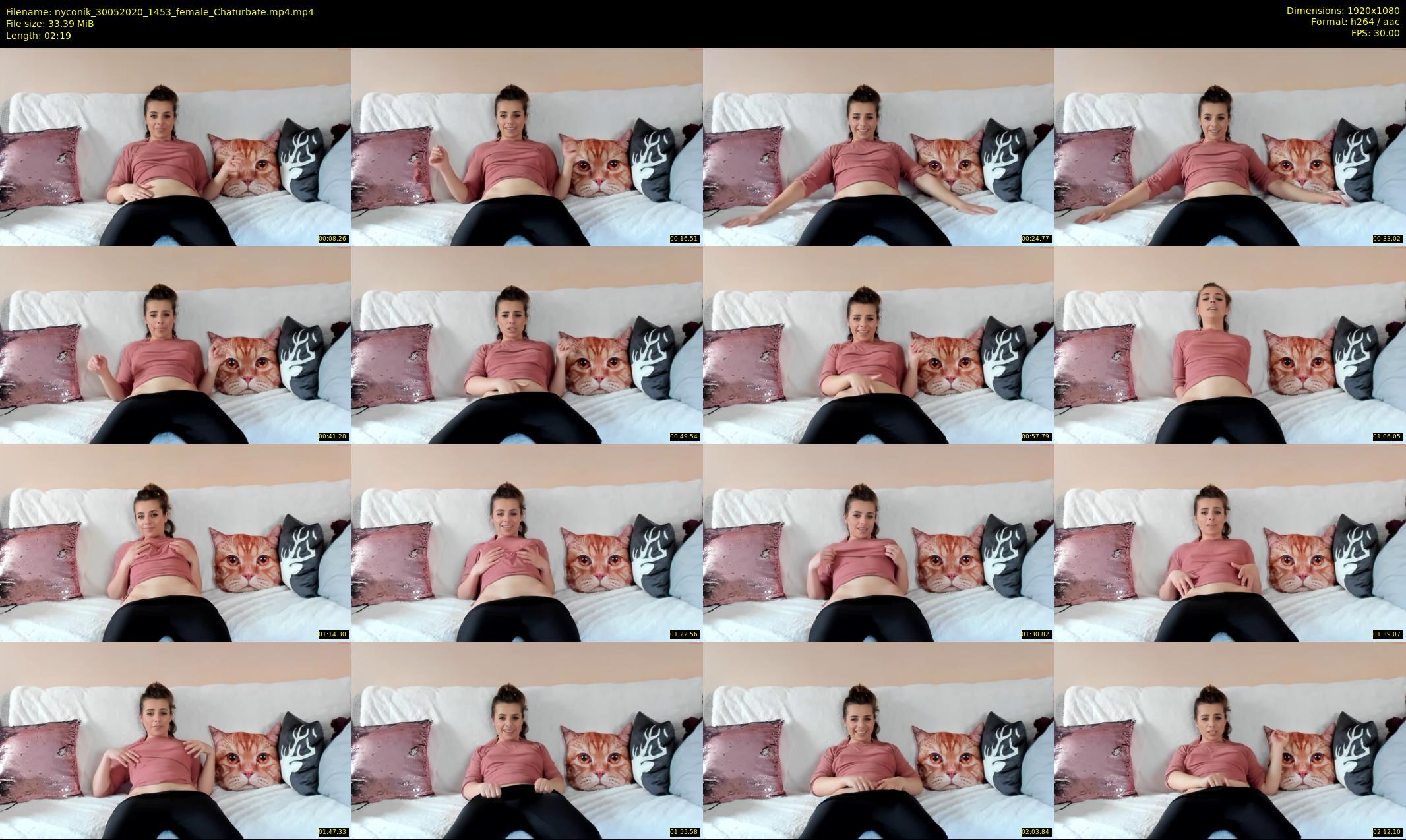 nyconik — 3 minute Chaturbate female cam show recording, 1080p, May 30, 2020