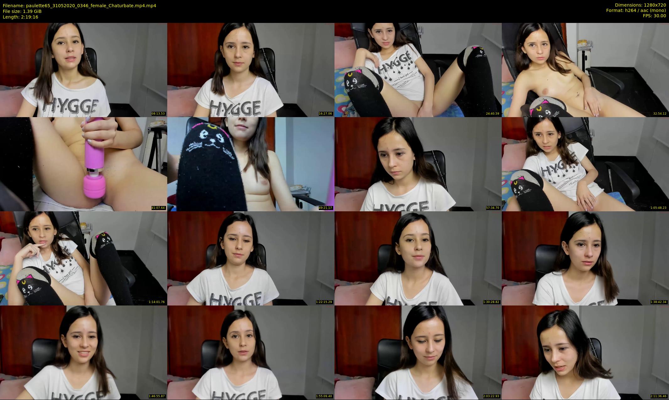 paulette65 — 140 minute Chaturbate female cam show recording, 720p, May 31, 2020