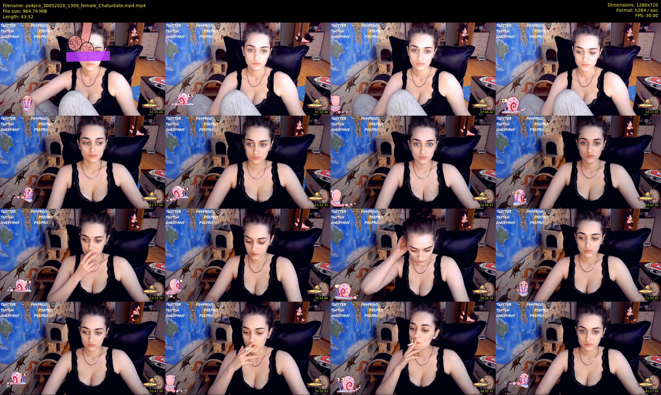 ps4pro — 44 minute Chaturbate female cam show recording, 720p, May 30, 2020