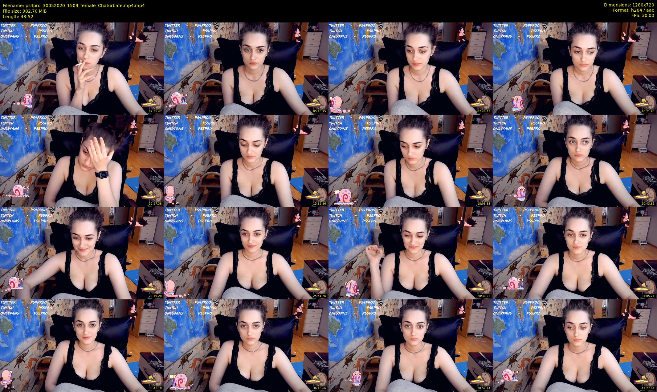 ps4pro — 44 minute Chaturbate female cam show recording, 720p, May 30, 2020