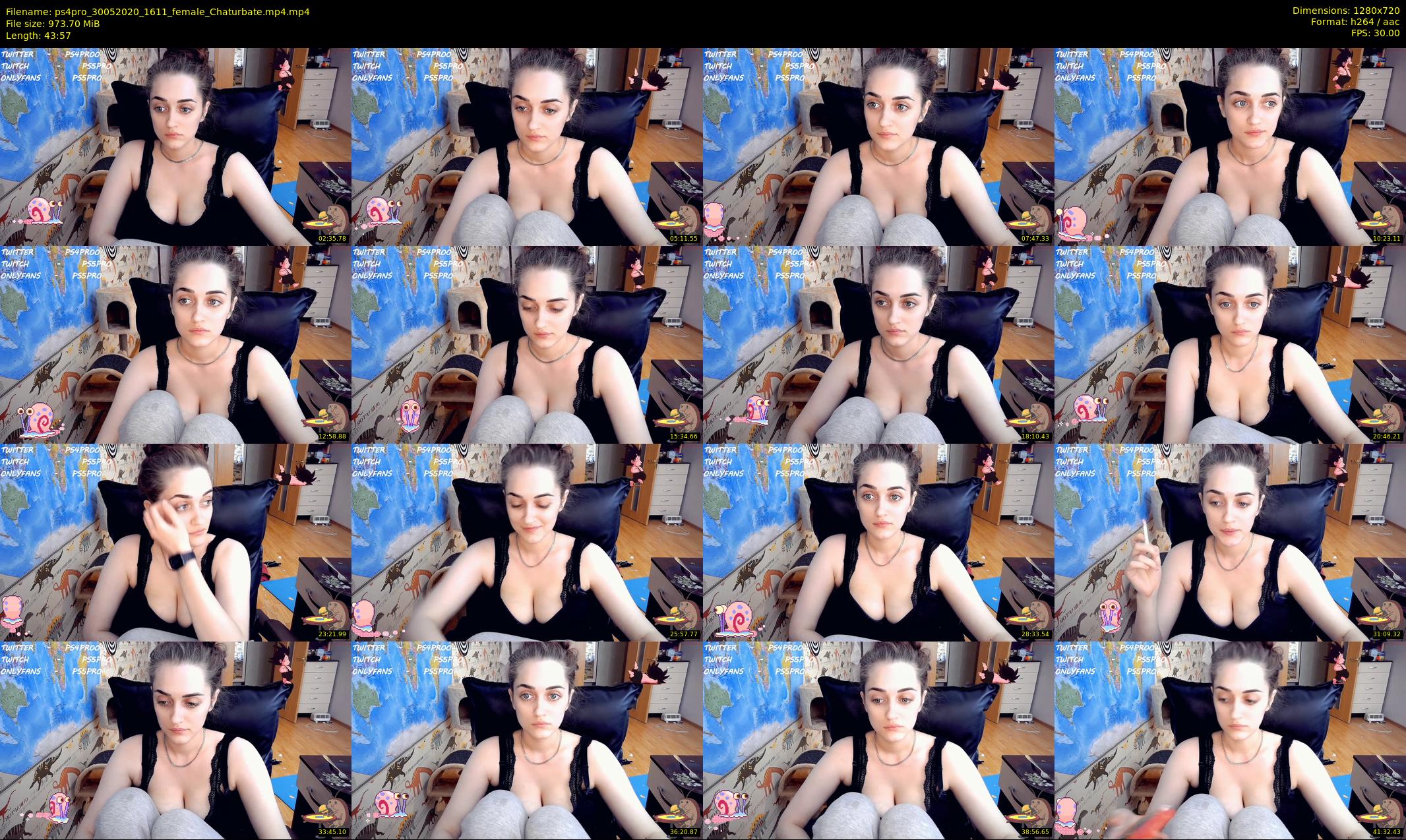 ps4pro — 44 minute Chaturbate female cam show recording, 720p, May 30, 2020
